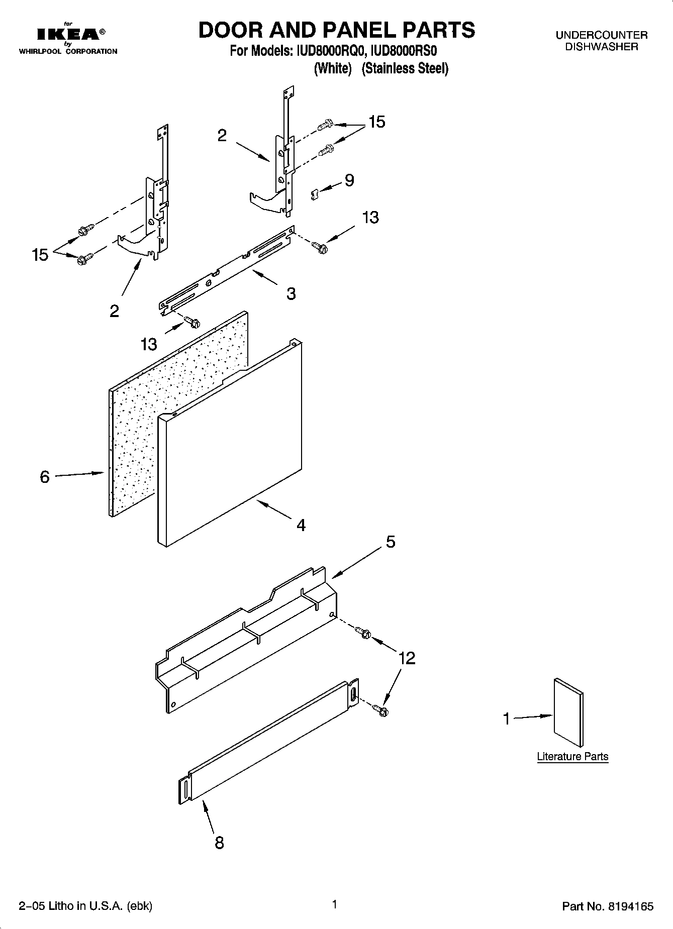 01 - DOOR AND PANEL PARTS