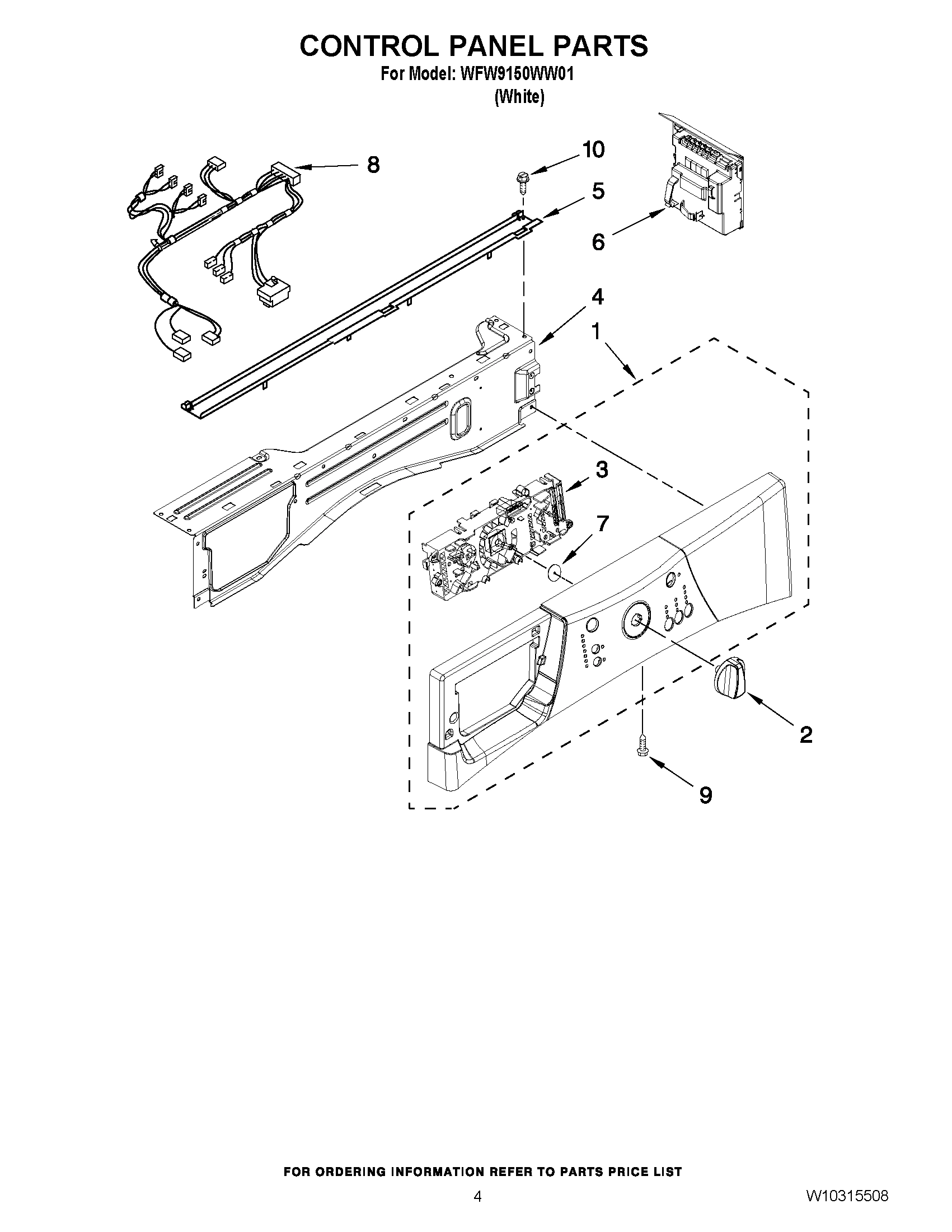03 - CONTROL PANEL PARTS