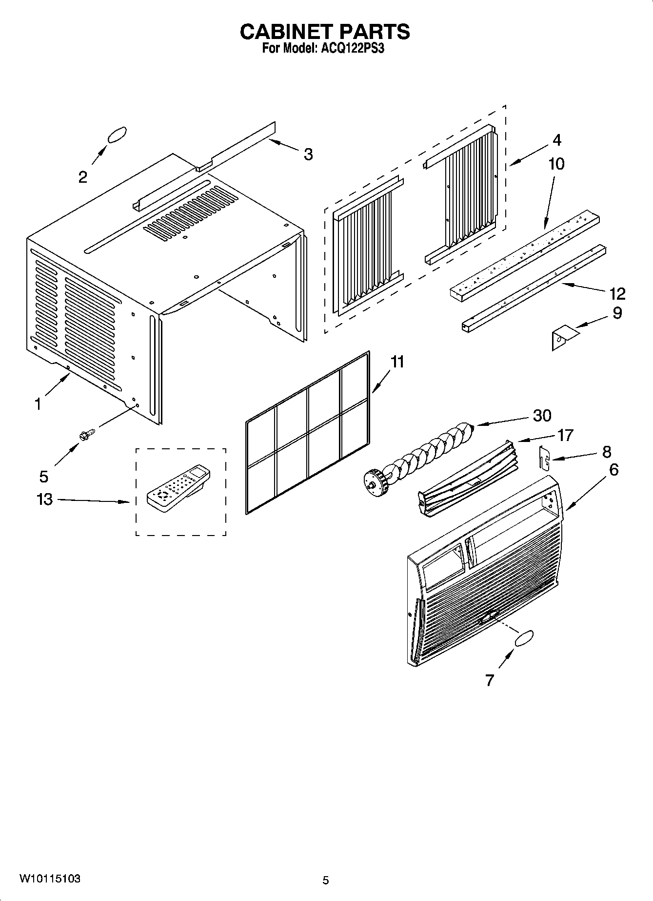 03 - CABINET PARTS