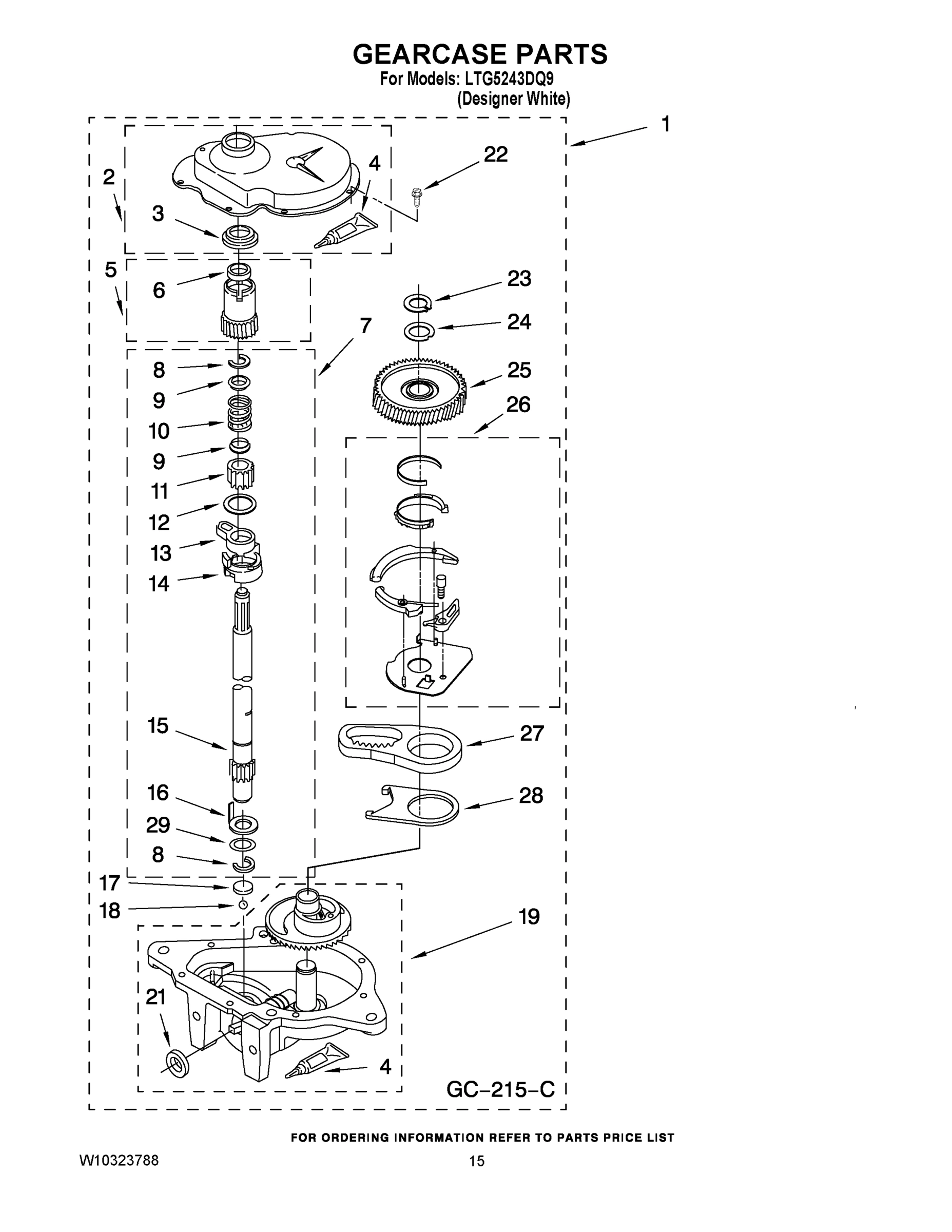 12 - GEARCASE PARTS