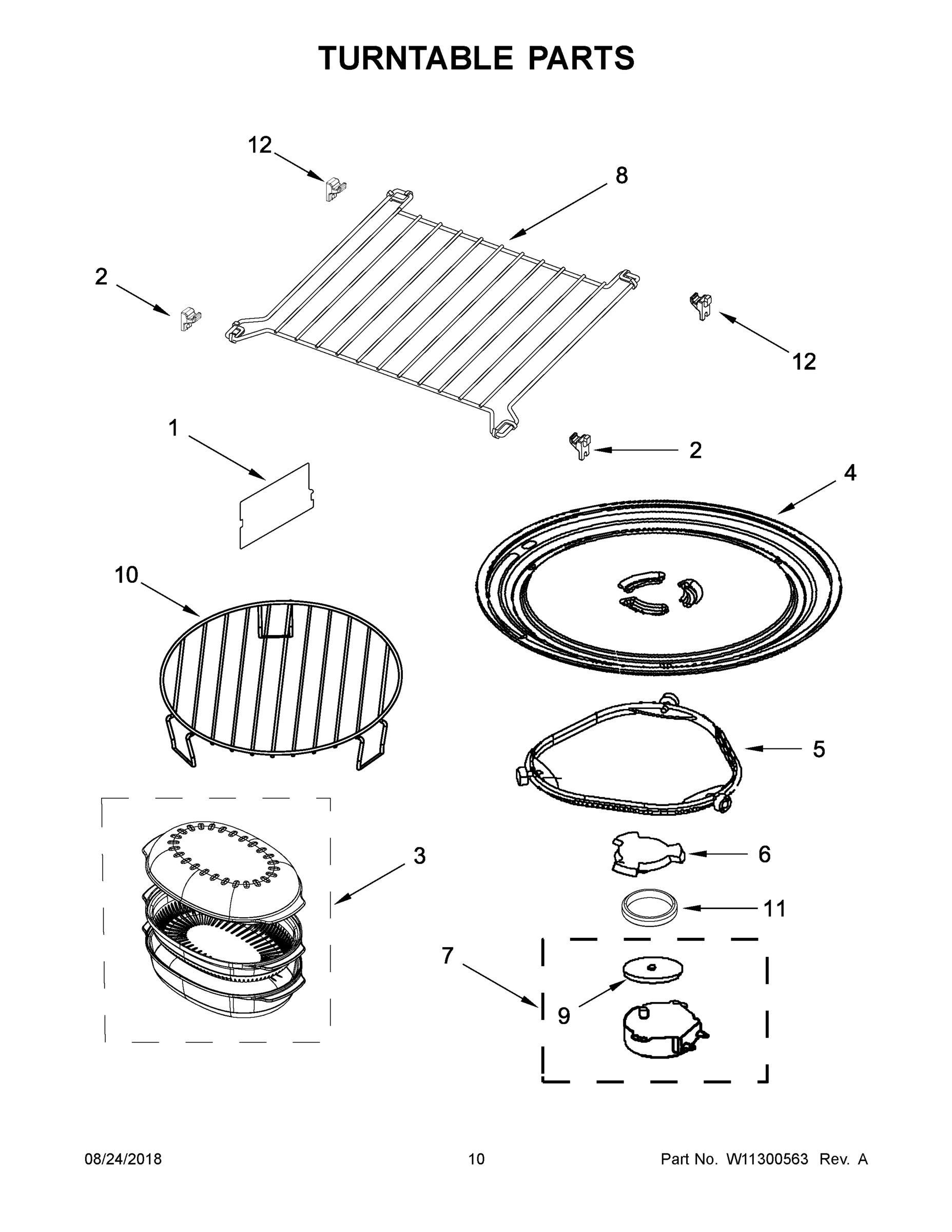 06 - TURNTABLE PARTS