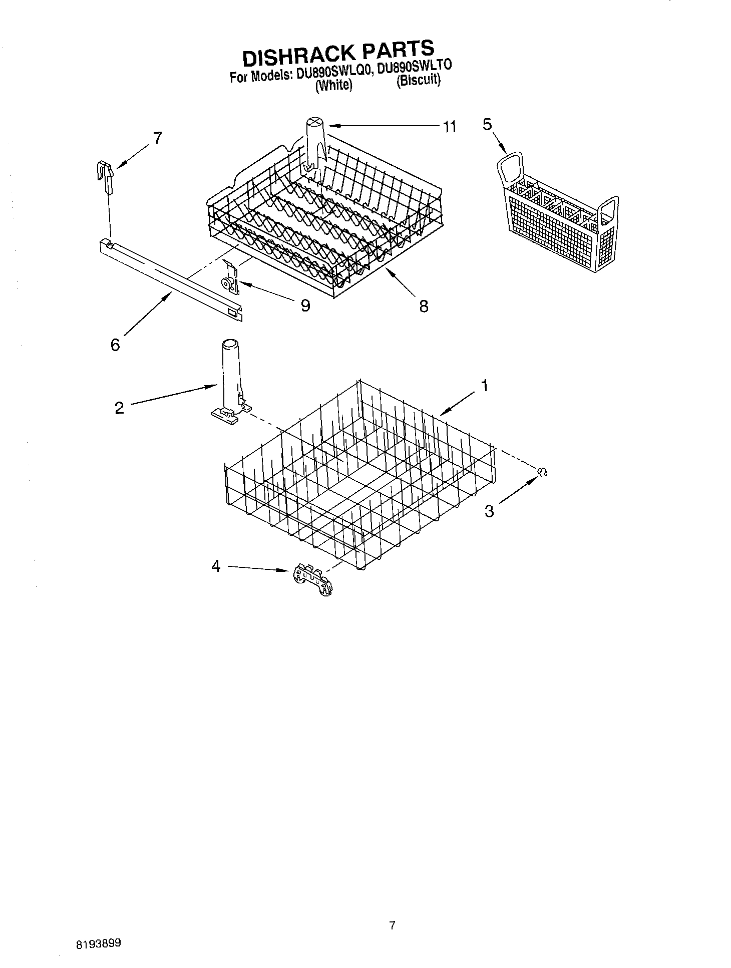 06 - DISHRACK PARTS