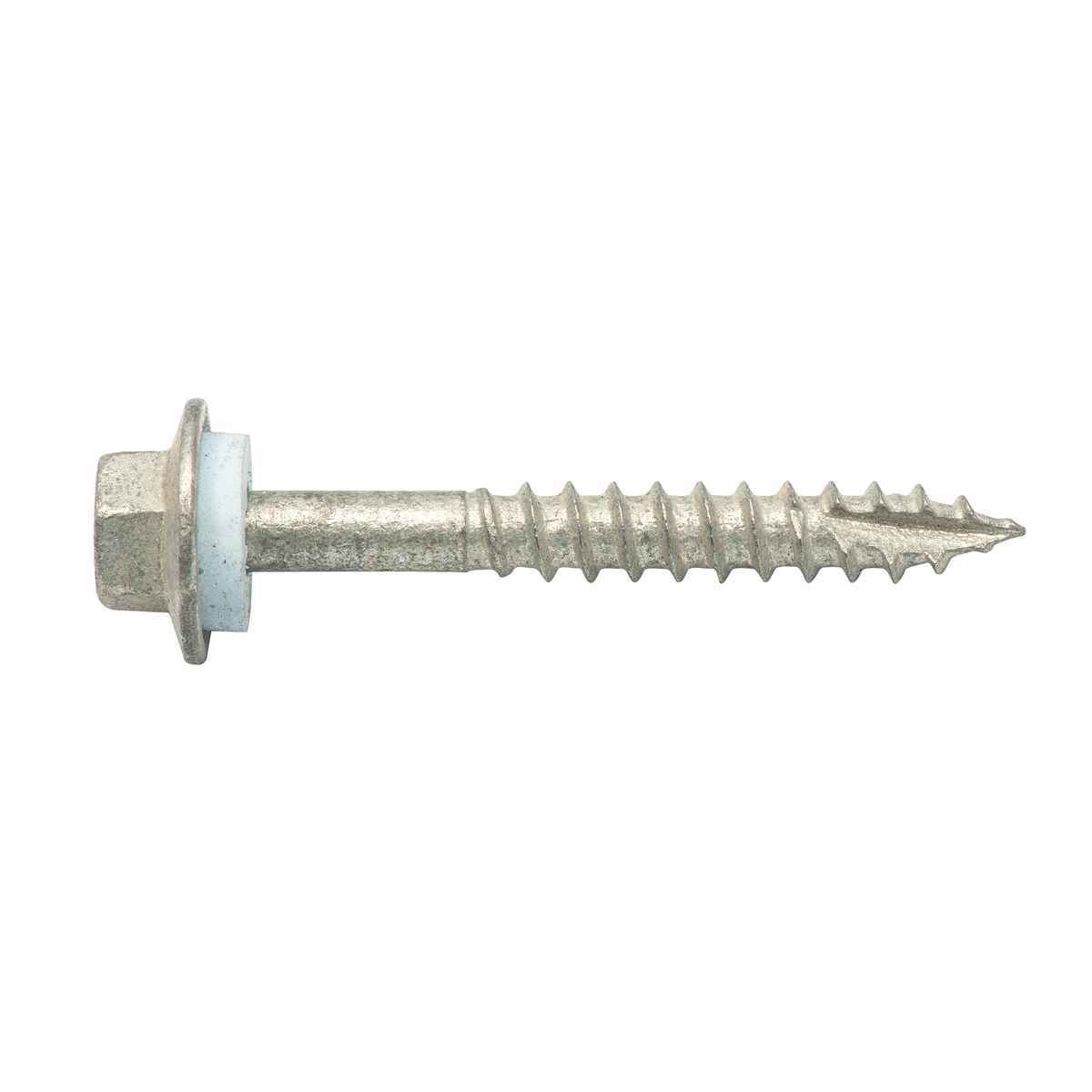 ZENITH® 12G x 45mm Class 3 Galvanised, External Hex Drive, Hex Head, Cladding & Roofing Screws with Seal – External Use – 500 Pack