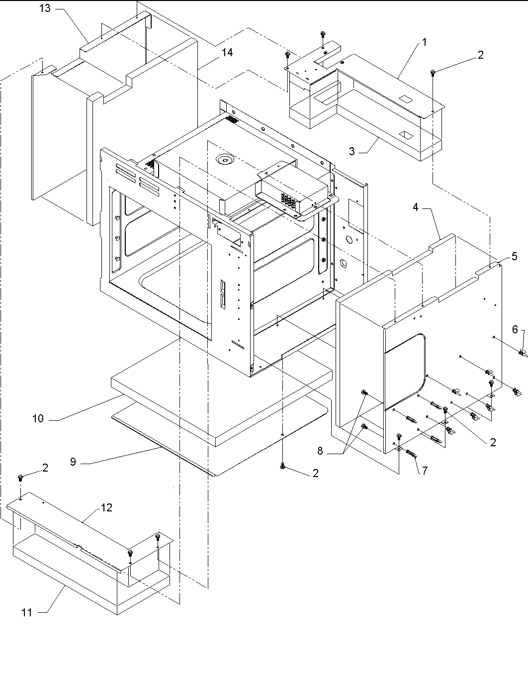 OUTER CABINET ASSEMBLY