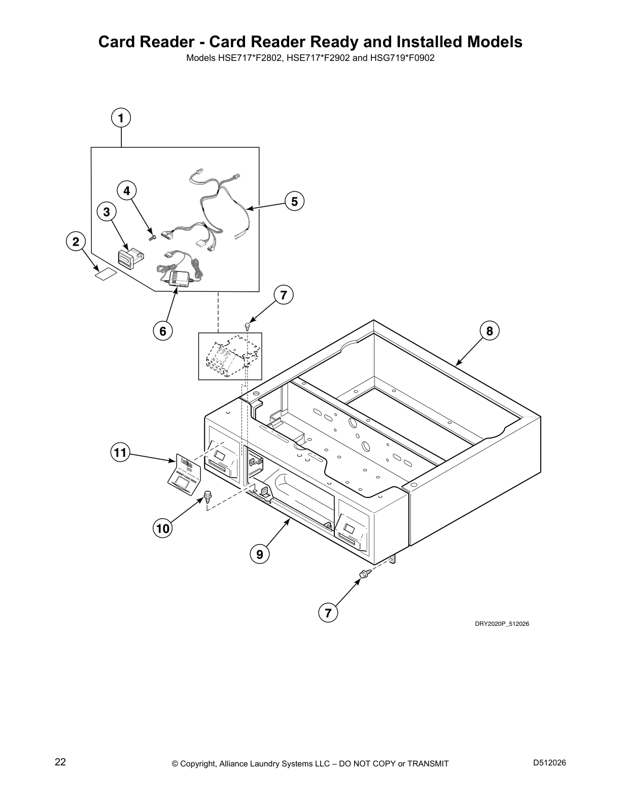 Card Reader - Card Reader Ready and Installed Models