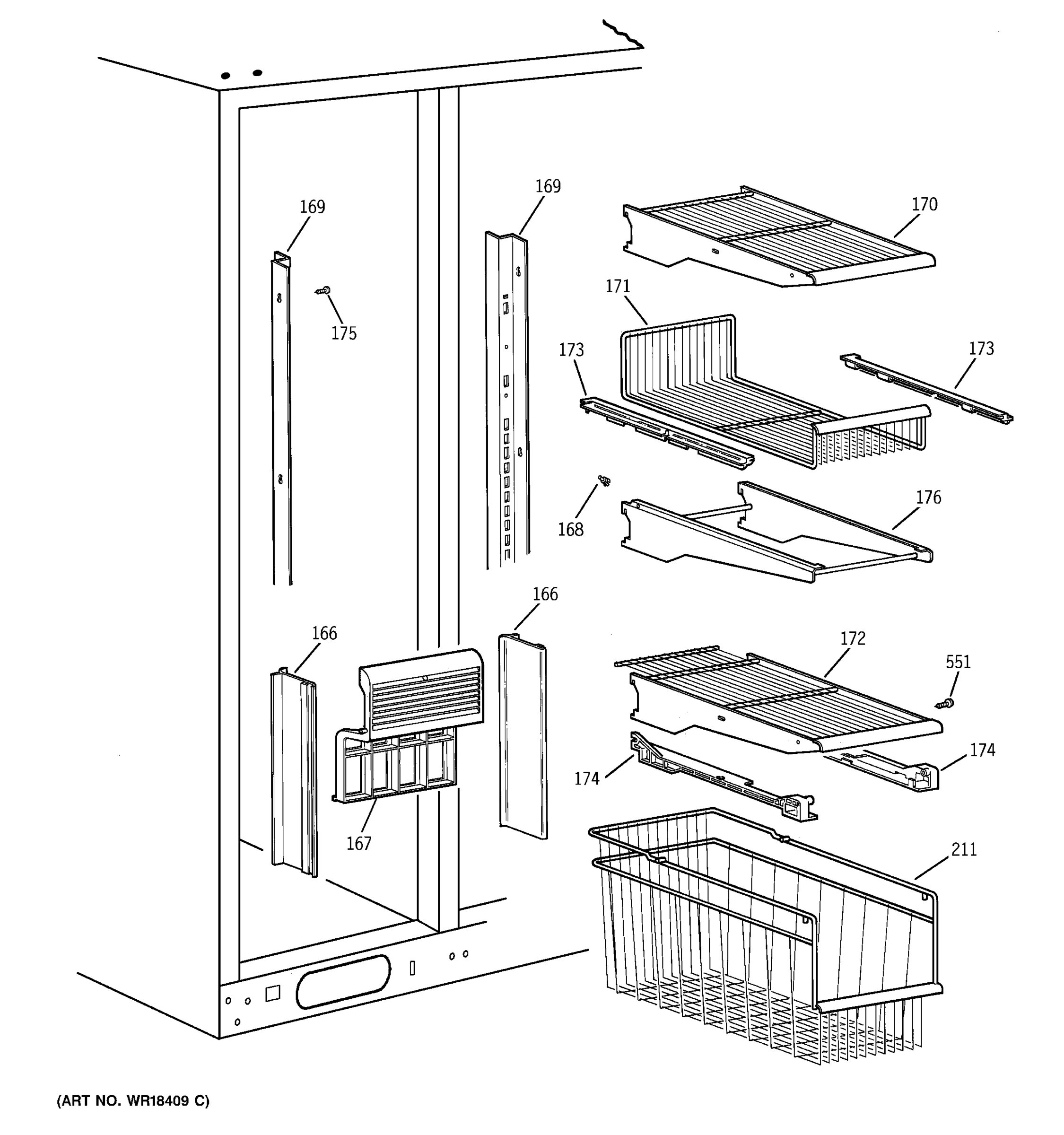 FREEZER SHELVES