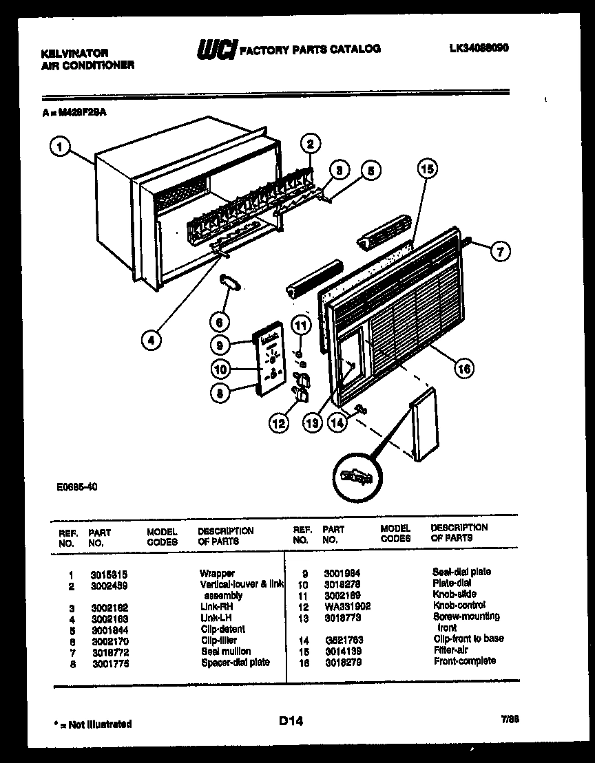 02 - CABINET PARTS