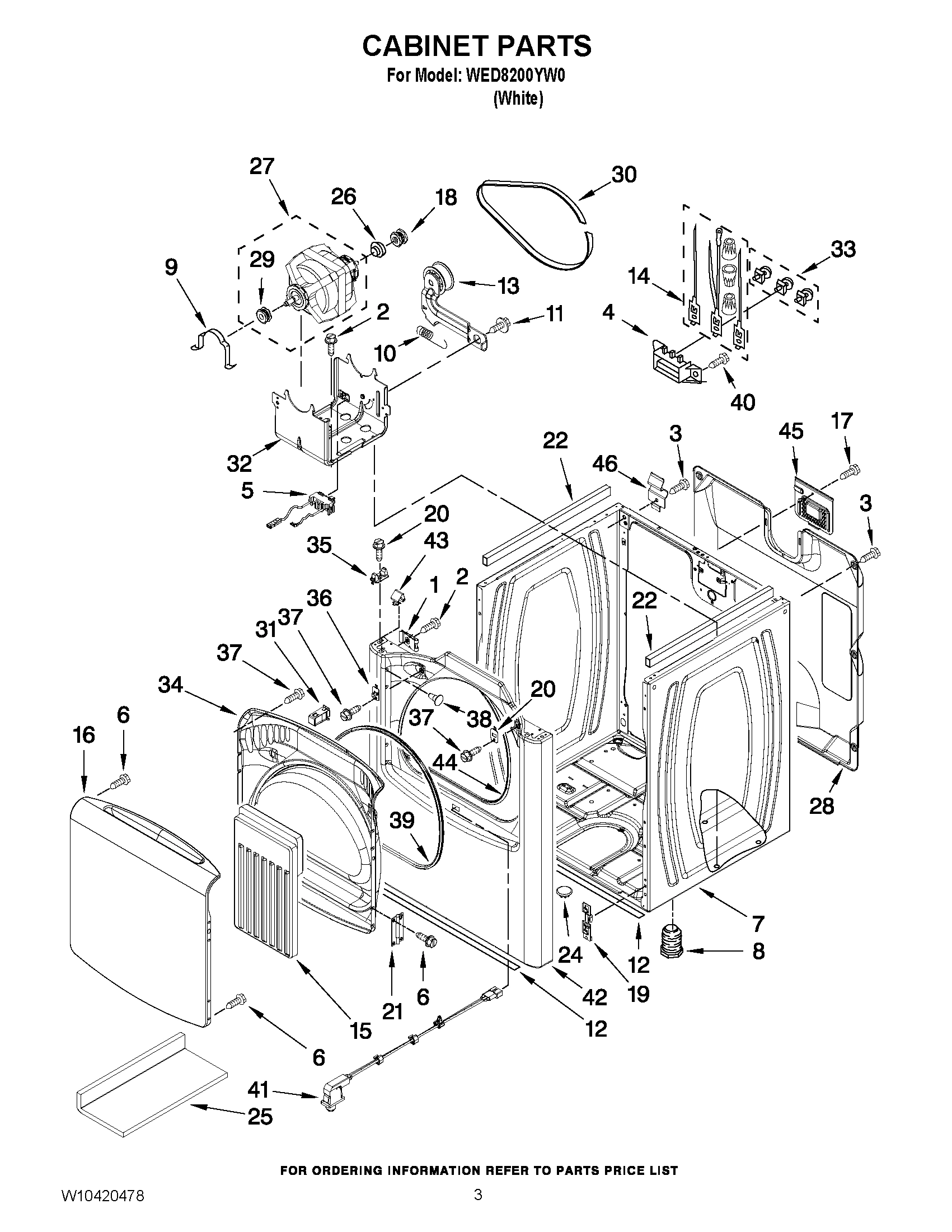 02 - CABINET PARTS