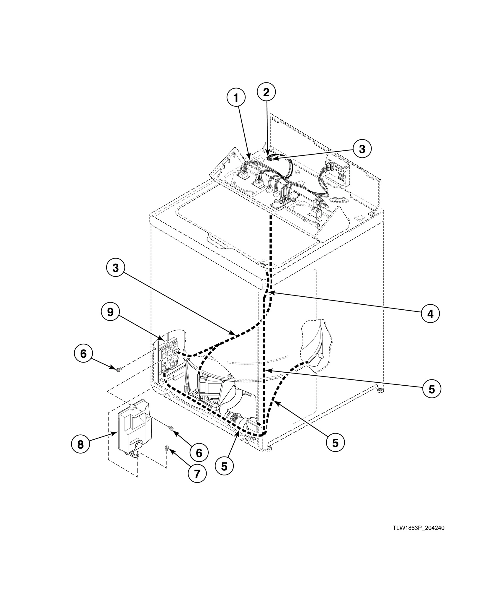 Drive Control, Wire Harnesses and Wires