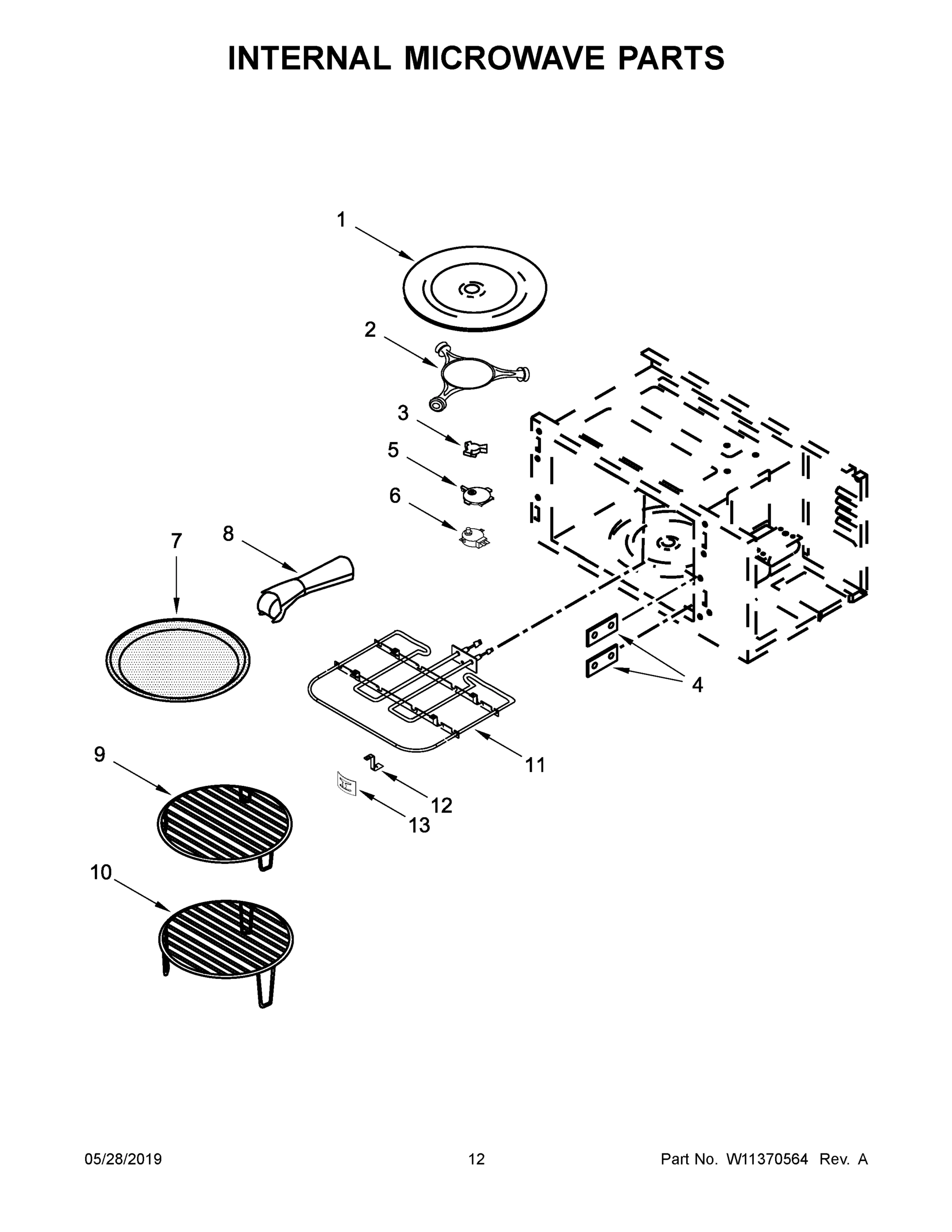 07 - INTERNAL MICROWAVE PARTS