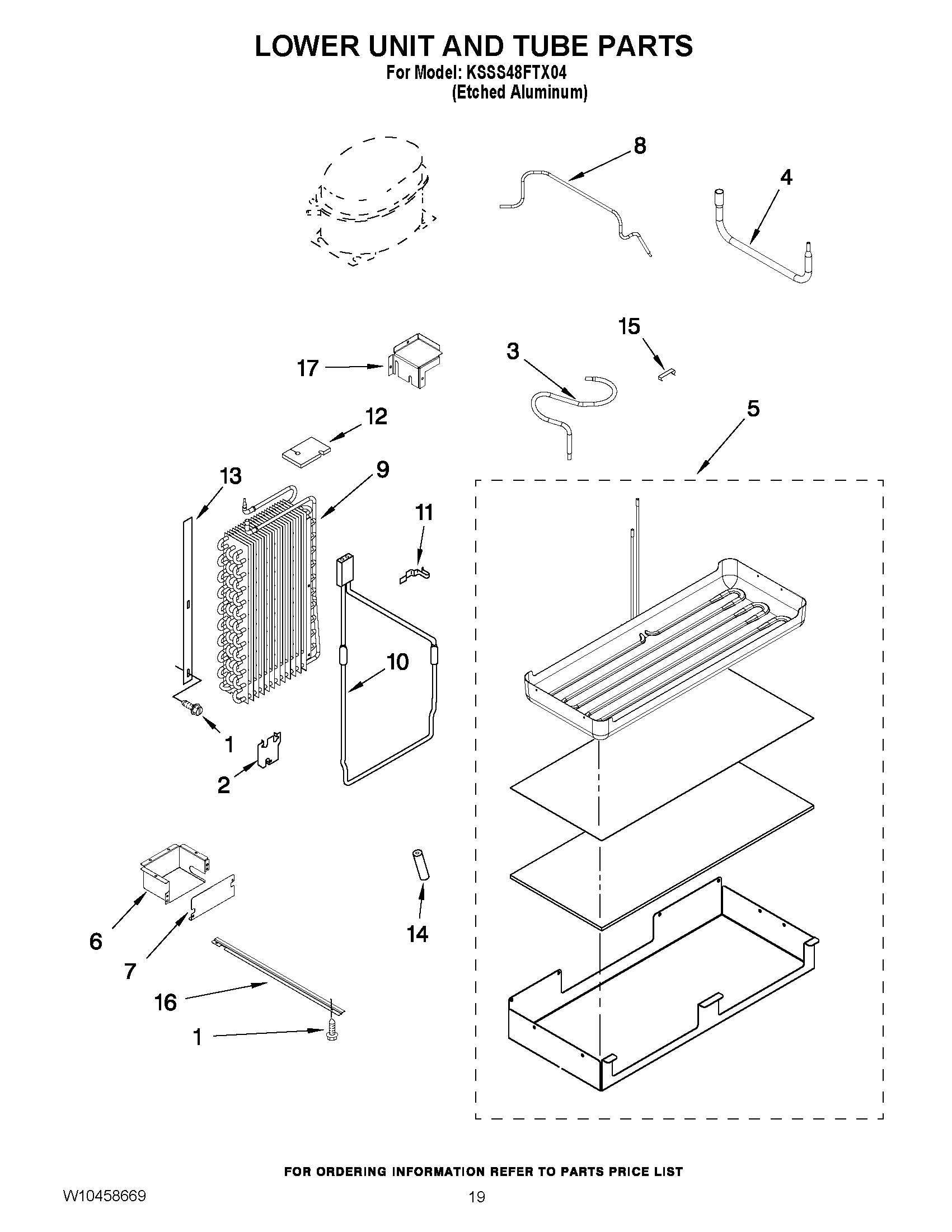12 - LOWER UNIT AND TUBE PARTS