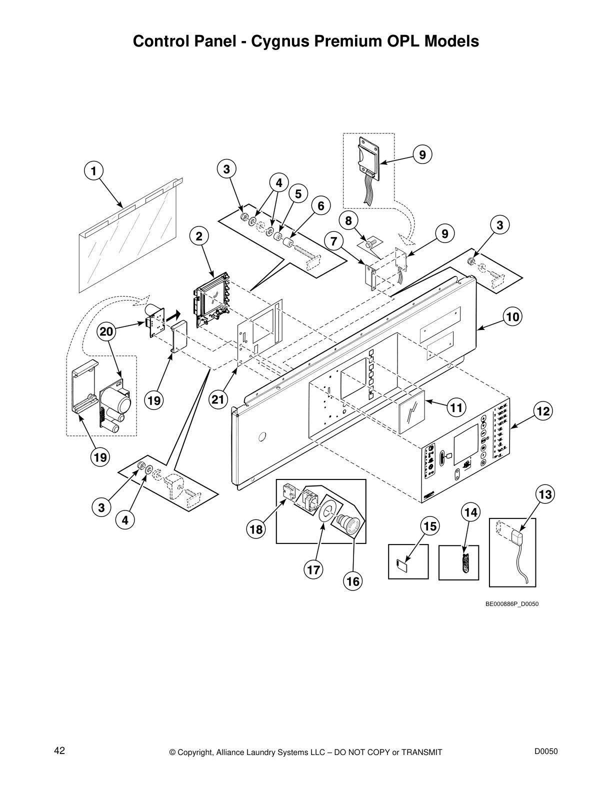 Control Panel - Cygnus Premium OPL Models