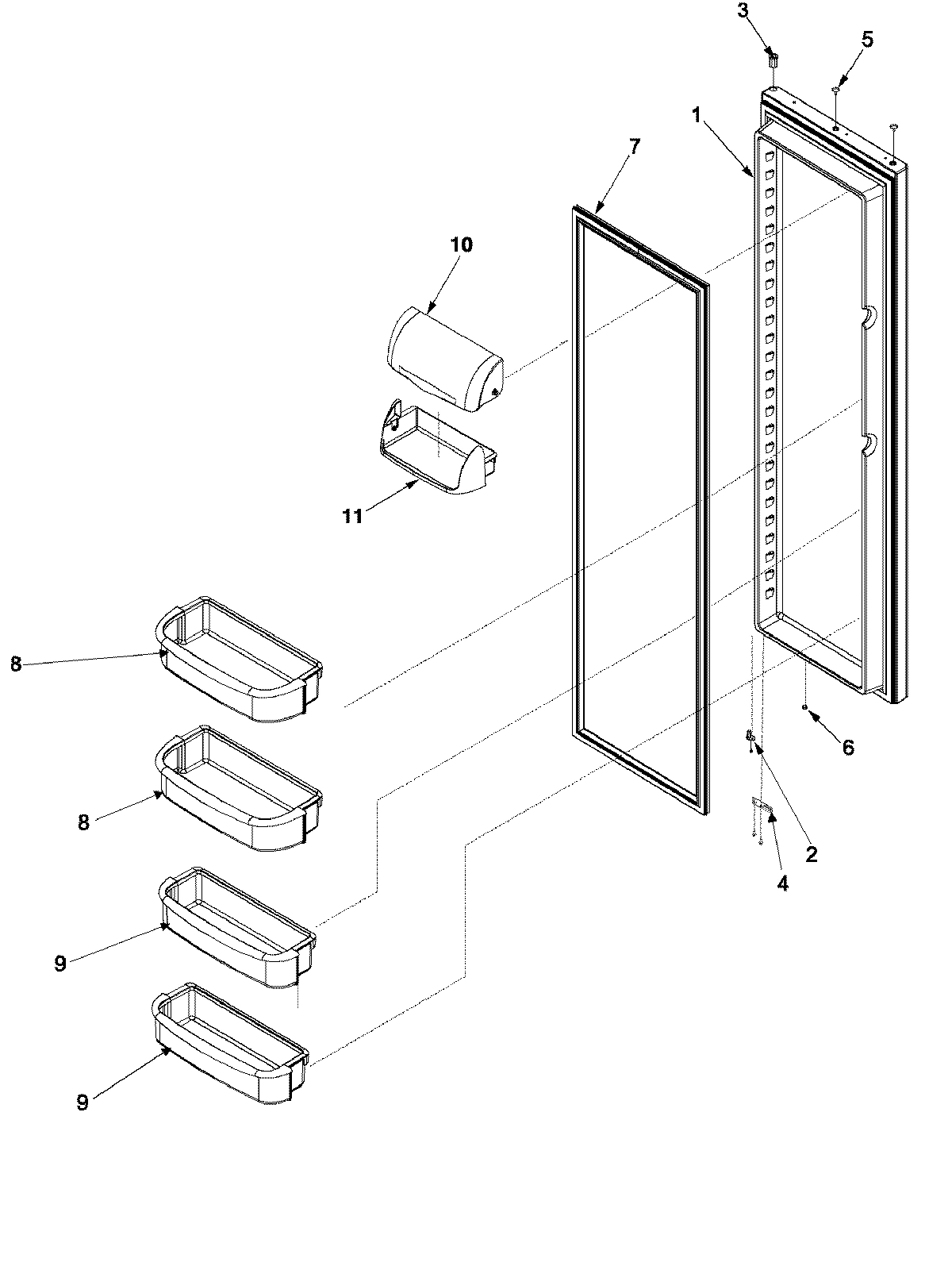 17 - REFRIGERATOR DOOR