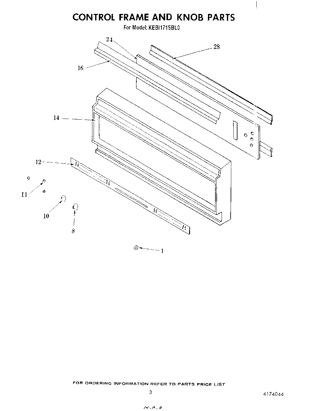 03 - CONTROL FRAME AND KNOB