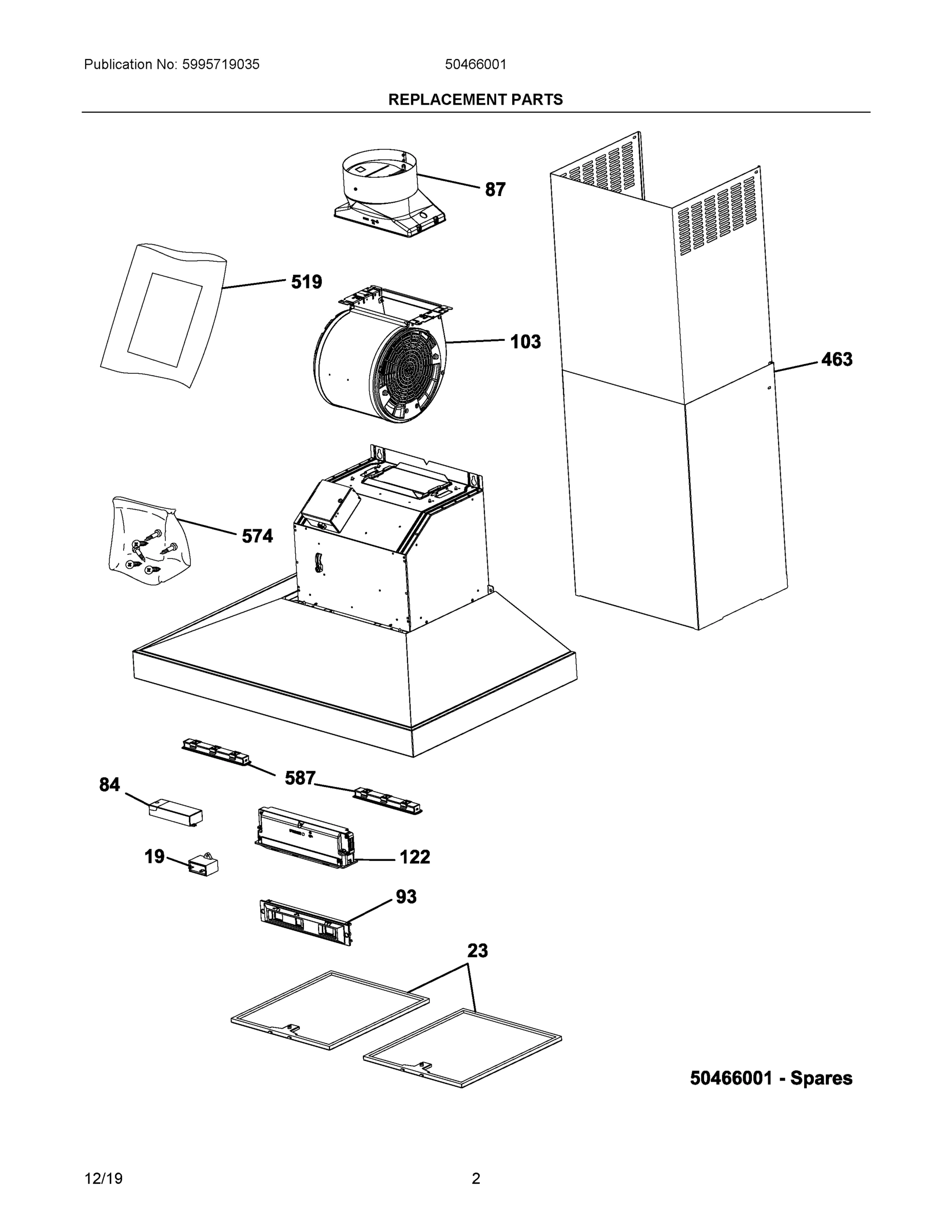 02 - REPLACEMENT PARTS