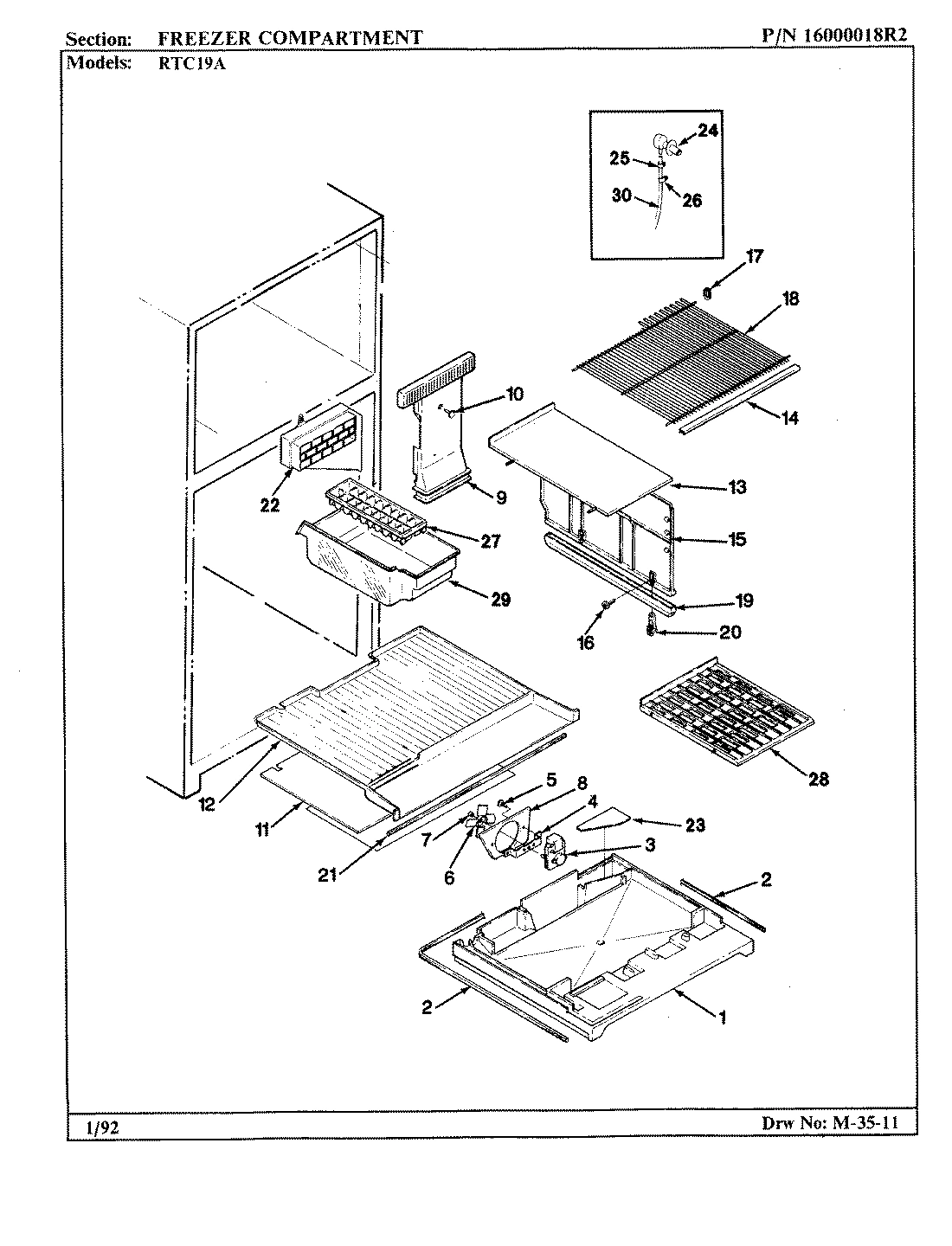 02 - FREEZER COMPARTMENT
