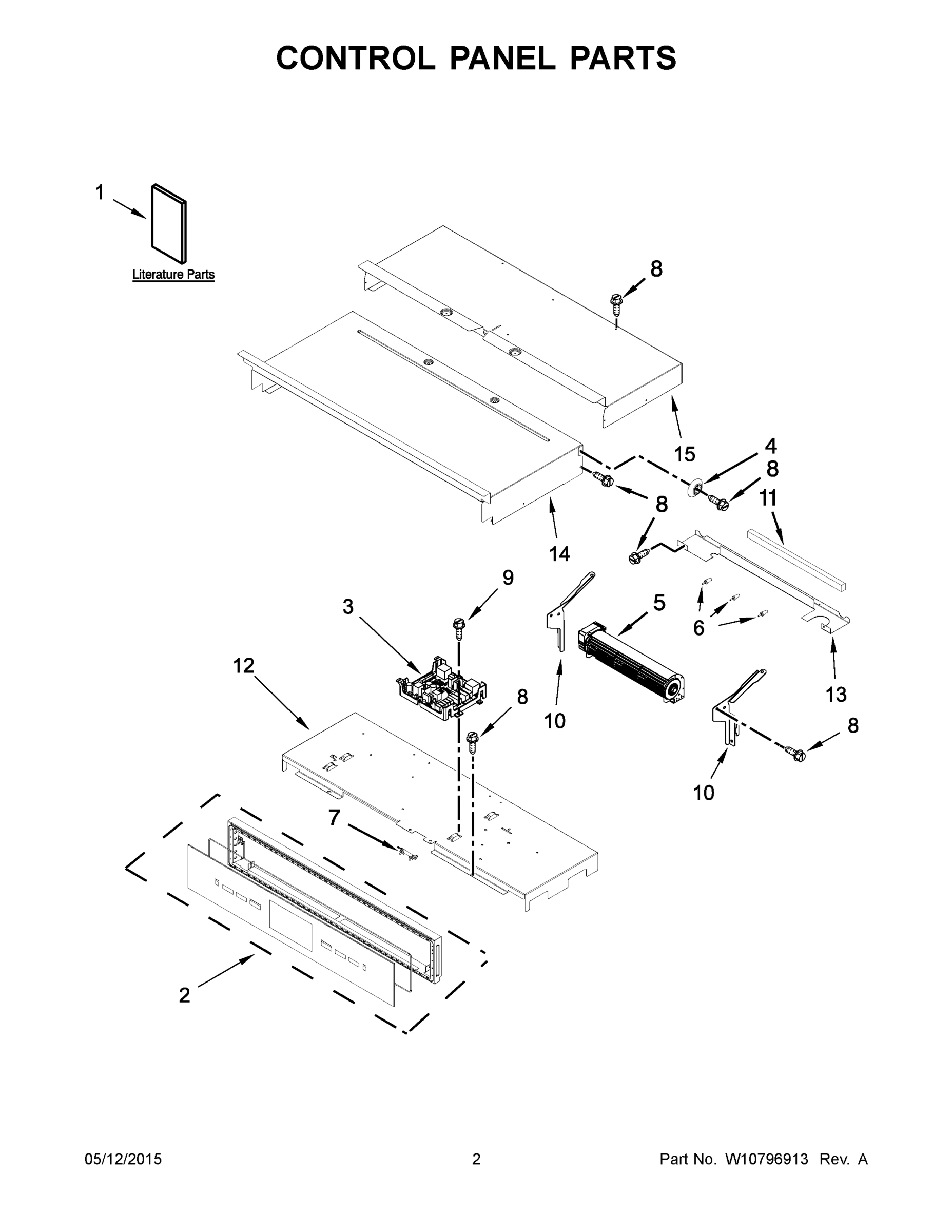 02 - CONTROL PANEL PARTS