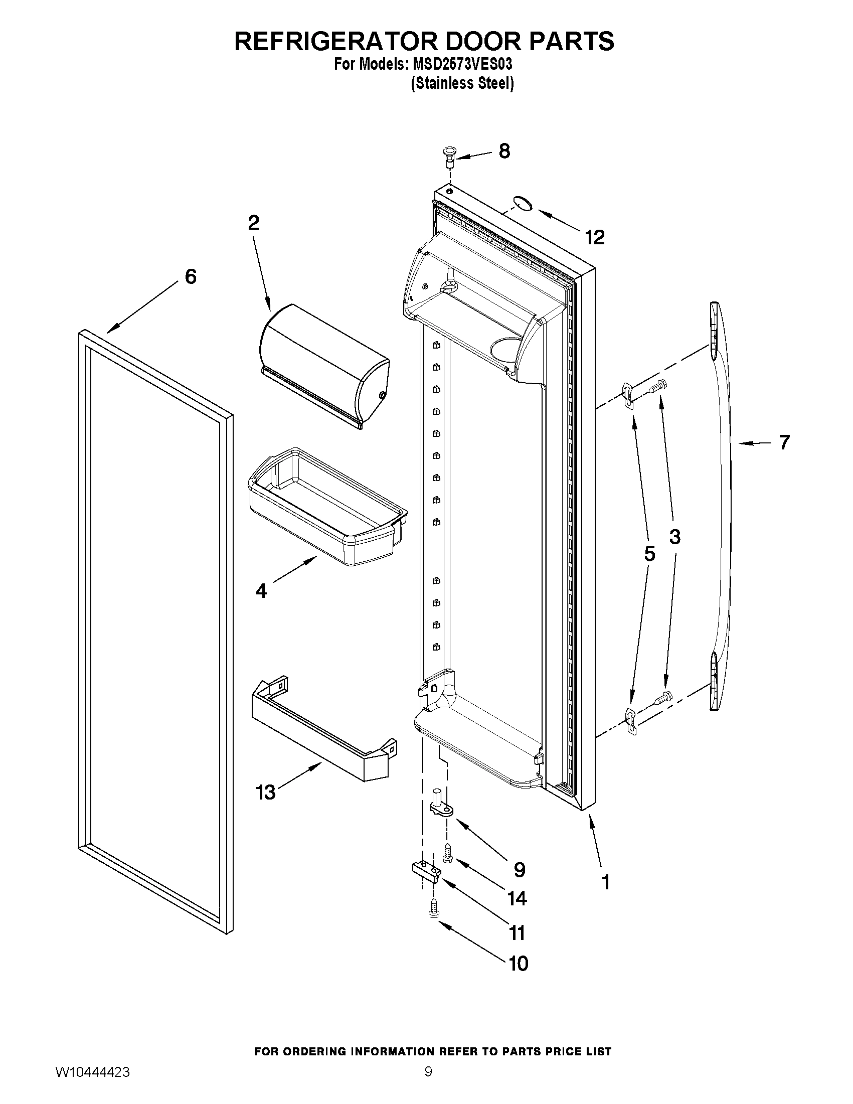 06 - REFRIGERATOR DOOR PARTS