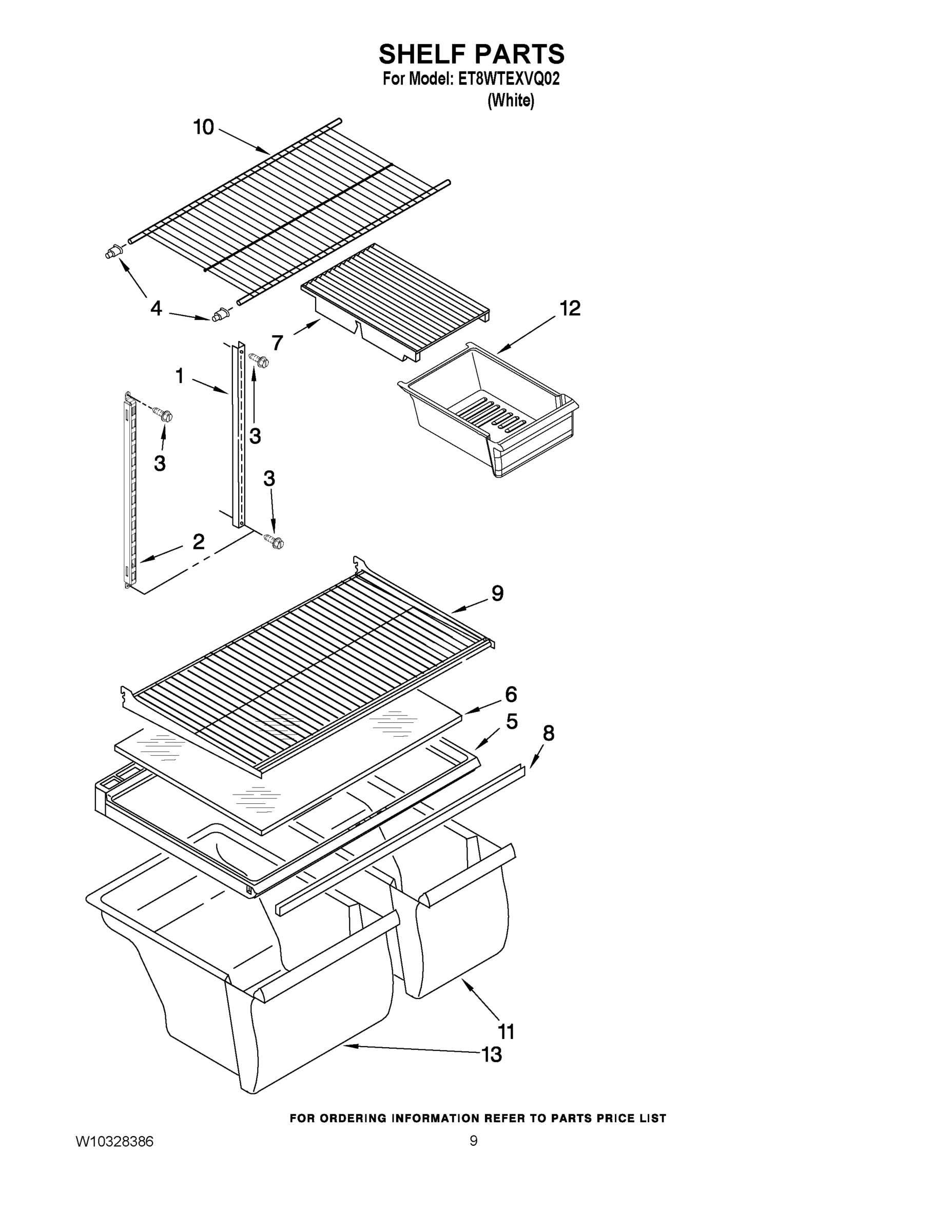 05 - SHELF PARTS