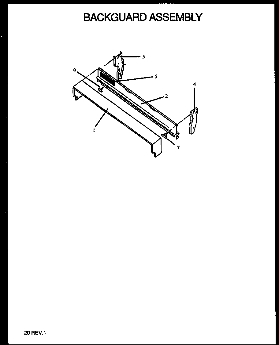 01 - BACKGUARD ASSY