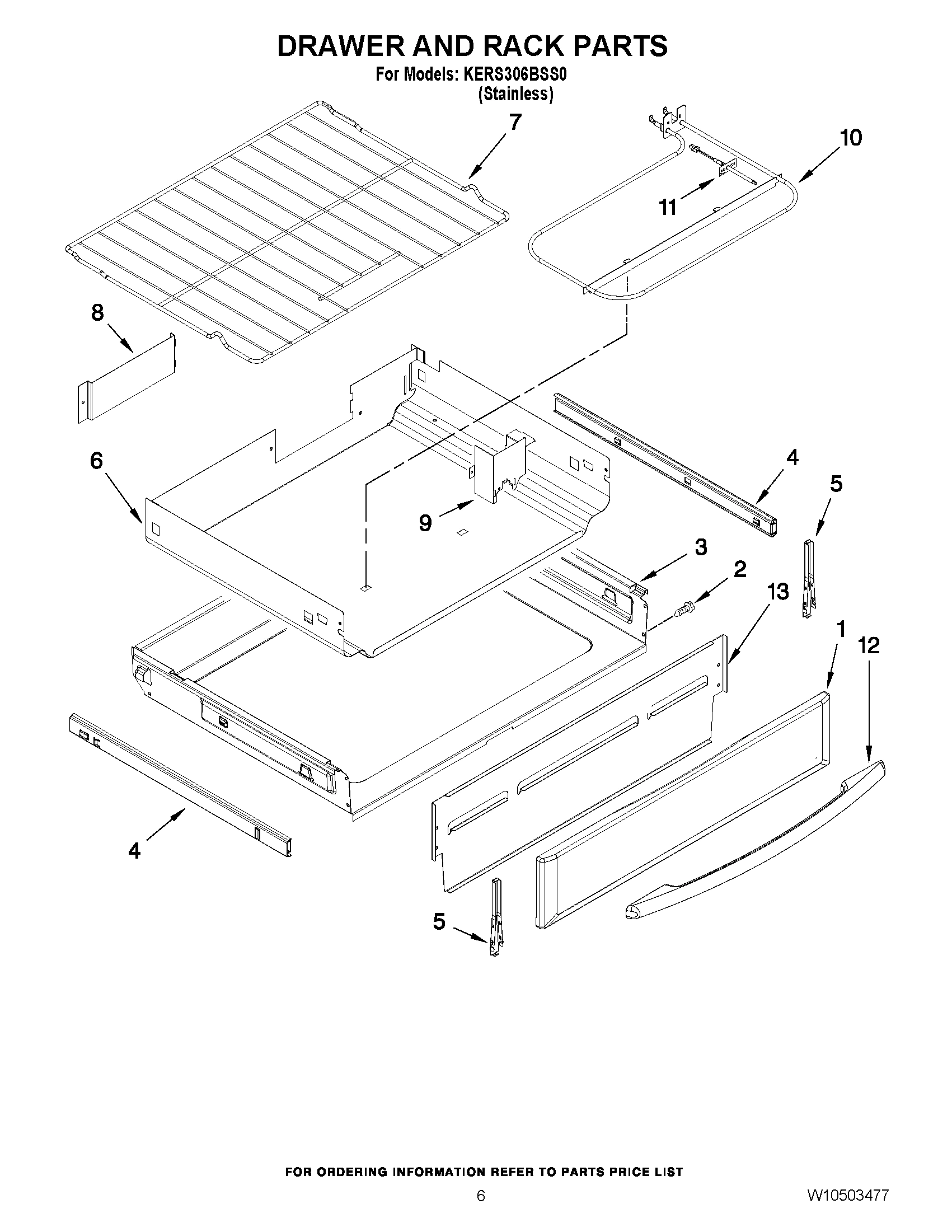 05 - DRAWER AND RACK PARTS