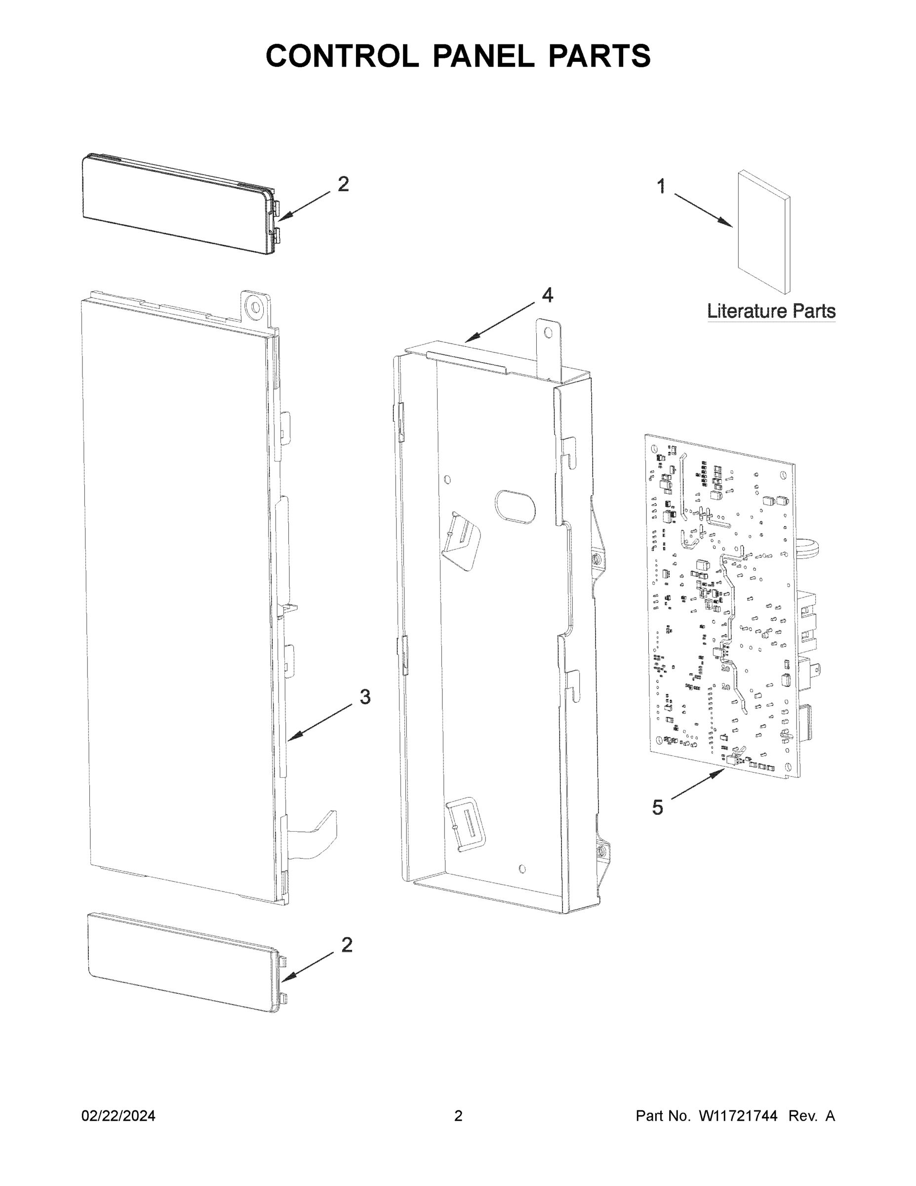 02 - CONTROL PANEL PARTS
