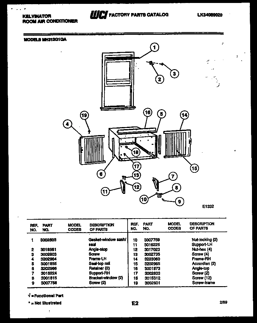 07 - CABINET AND INSTALLATION PARTS
