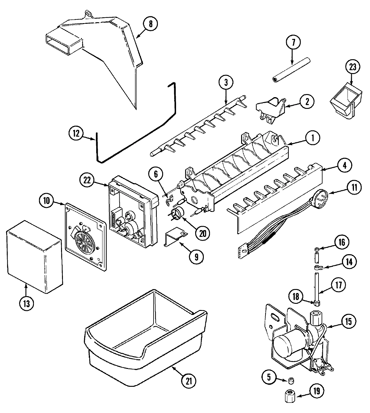 06 - OPTIONAL ICE MAKER KIT-ICE