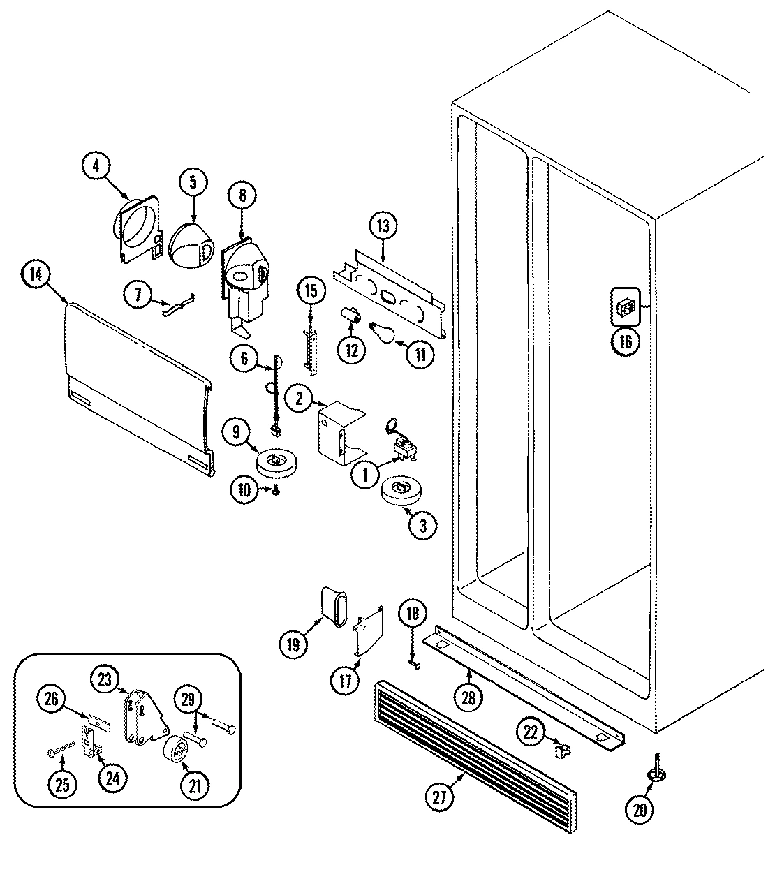 02 - FRESH FOOD COMPARTMENT