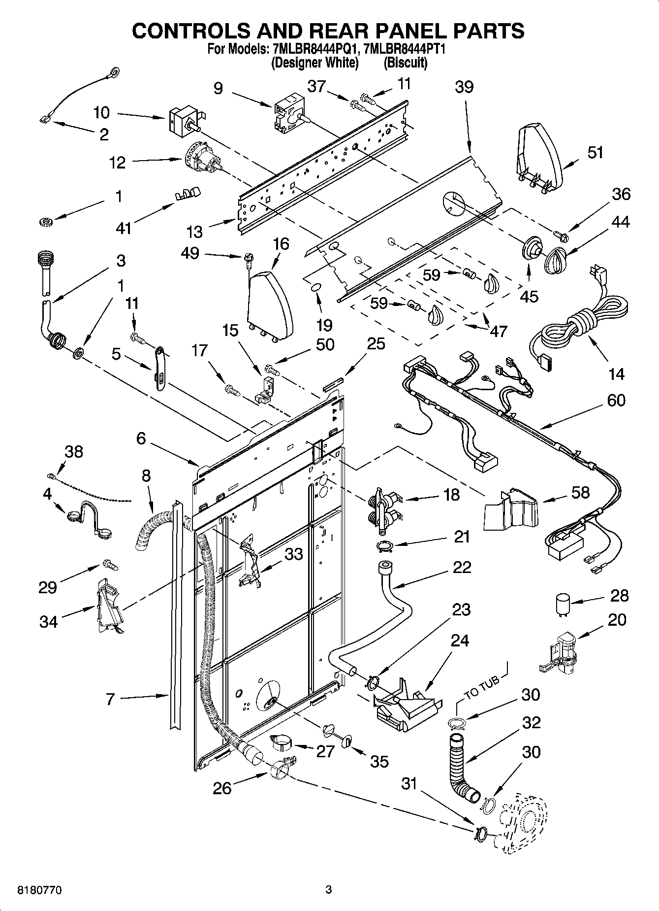 02 - CONTROLS AND REAR PANEL PARTS