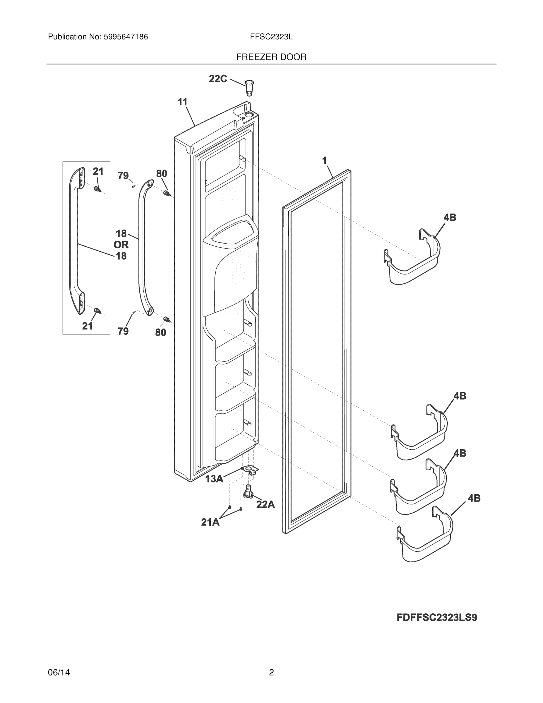 03 - FREEZER DOOR