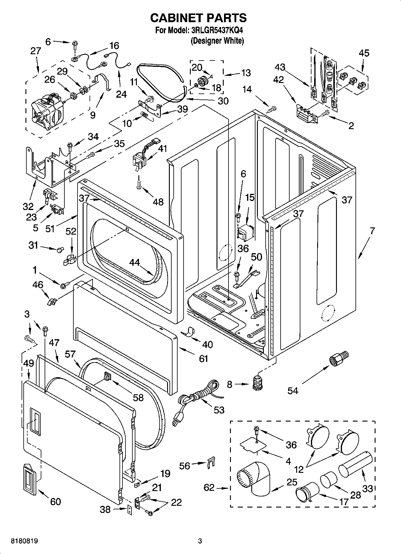 02 - CABINET PARTS