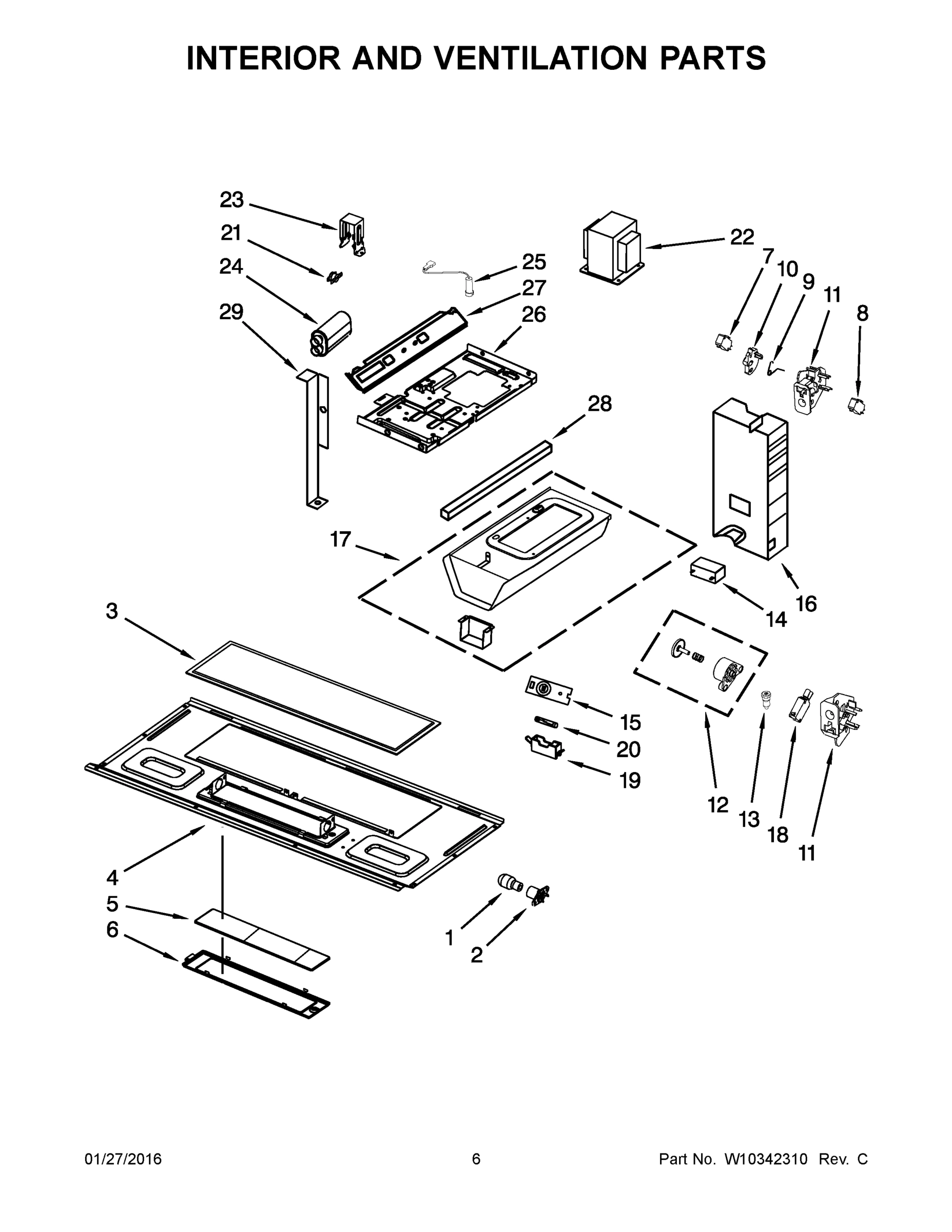 04 - INTERIOR AND VENTILATION PARTS