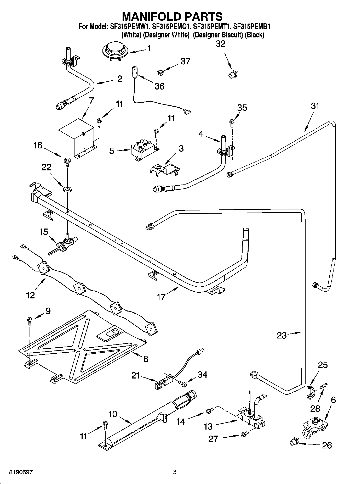 03 - MANIFOLD PARTS