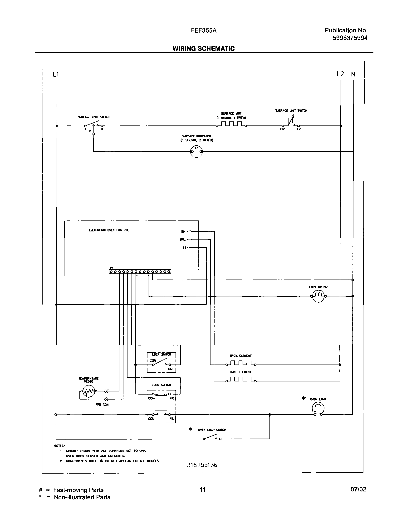 11 - WIRING SCHEMATIC