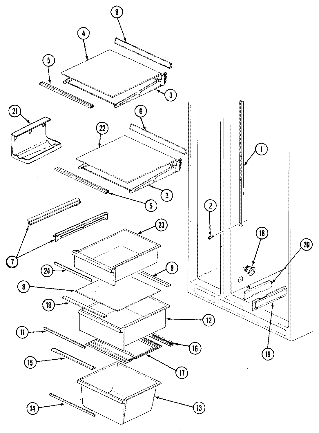 08 - SHELVES & ACCESSORIES