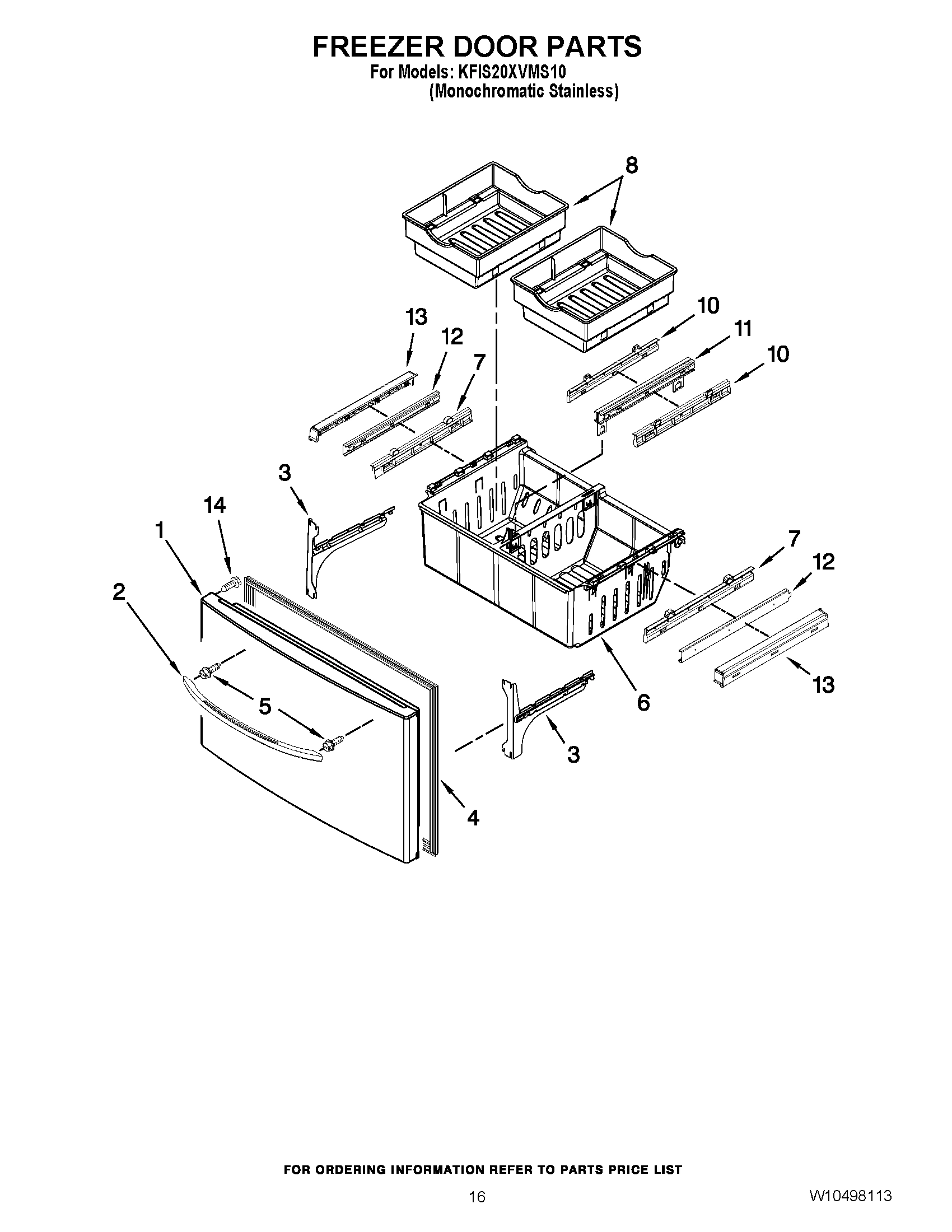 09 - FREEZER DOOR PARTS