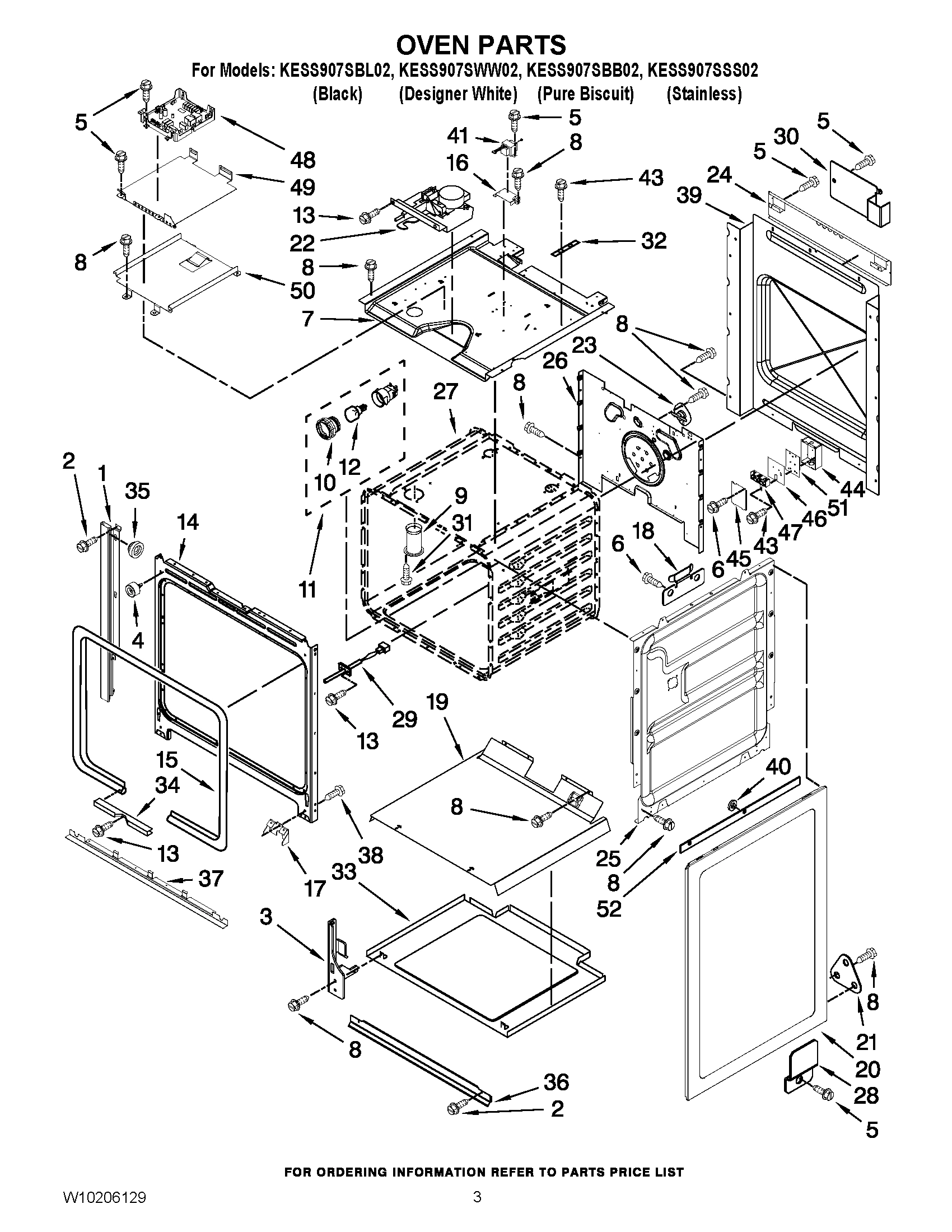 02 - OVEN PARTS
