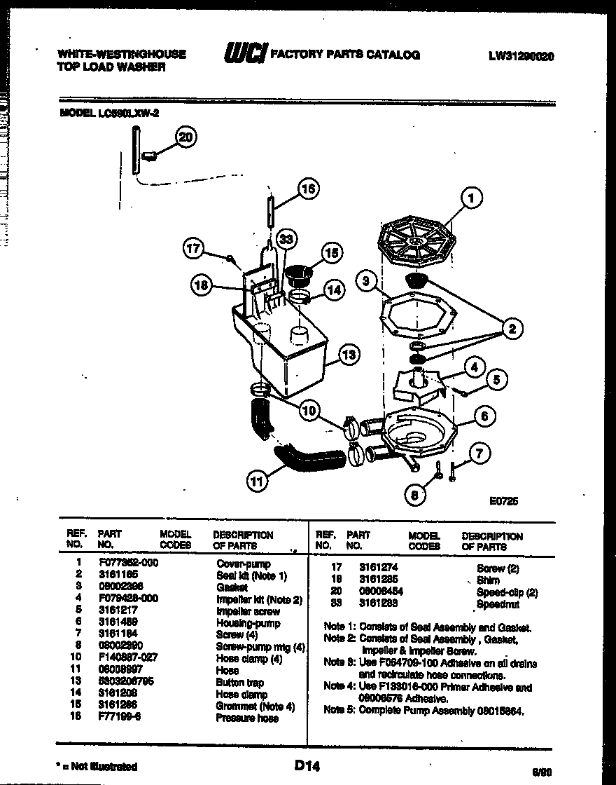 04 - DRAIN RECIRCULATE PARTS