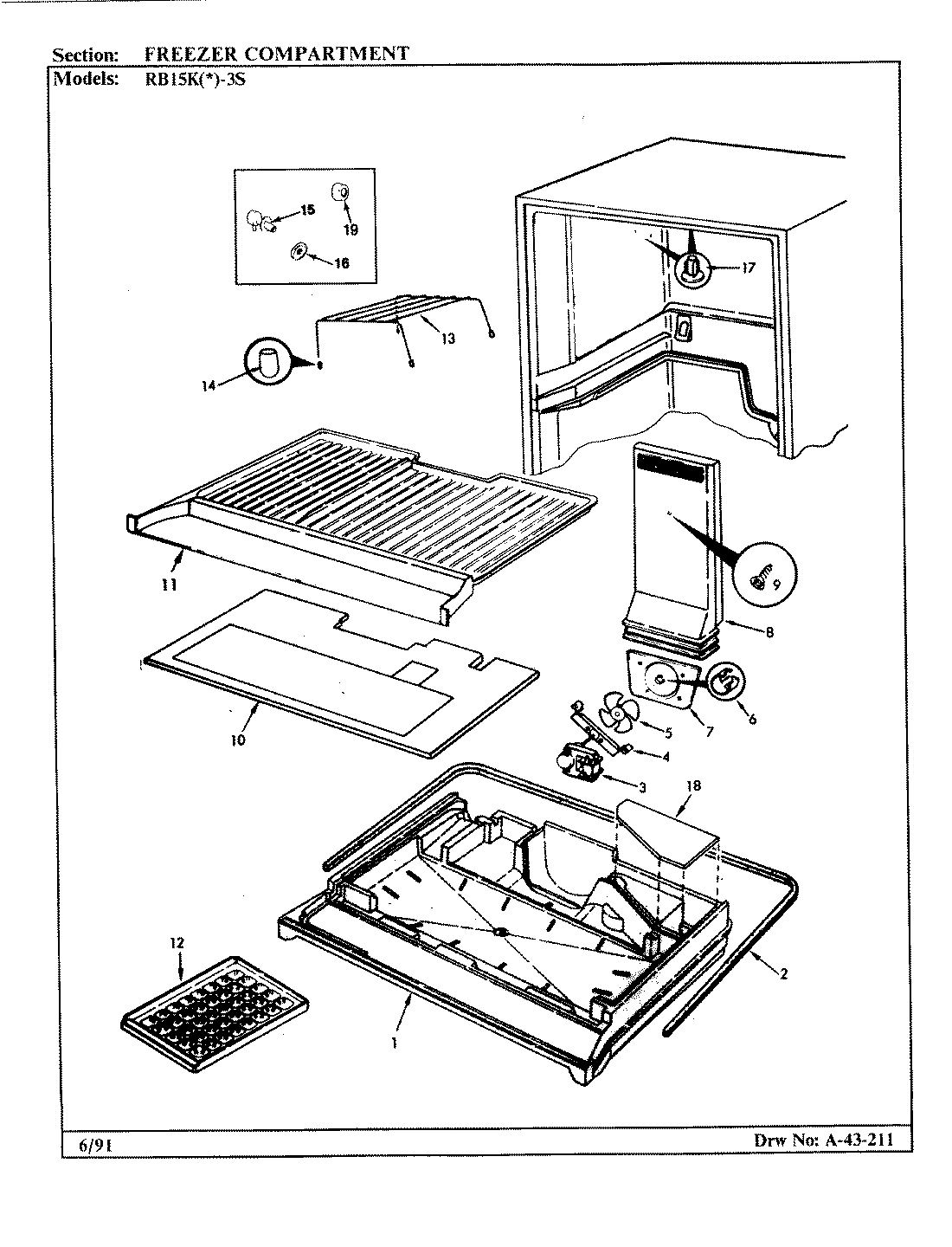 01 - FREEZER COMPARTMENT