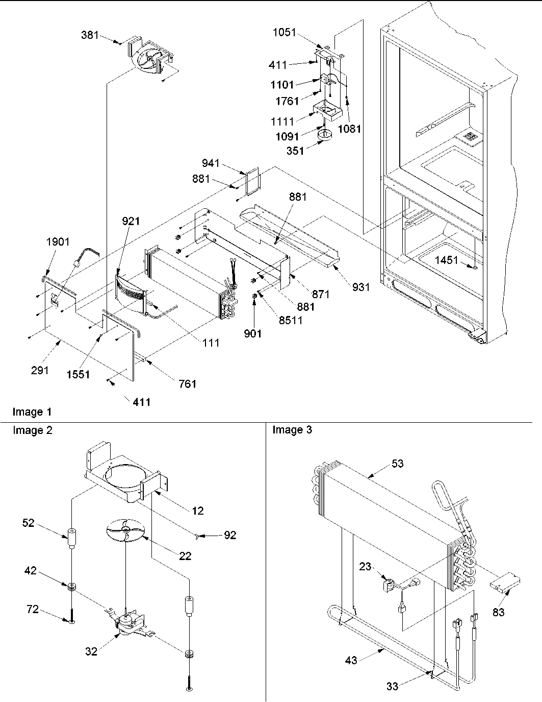 05 - Evaporator & Freezer Control Assembly