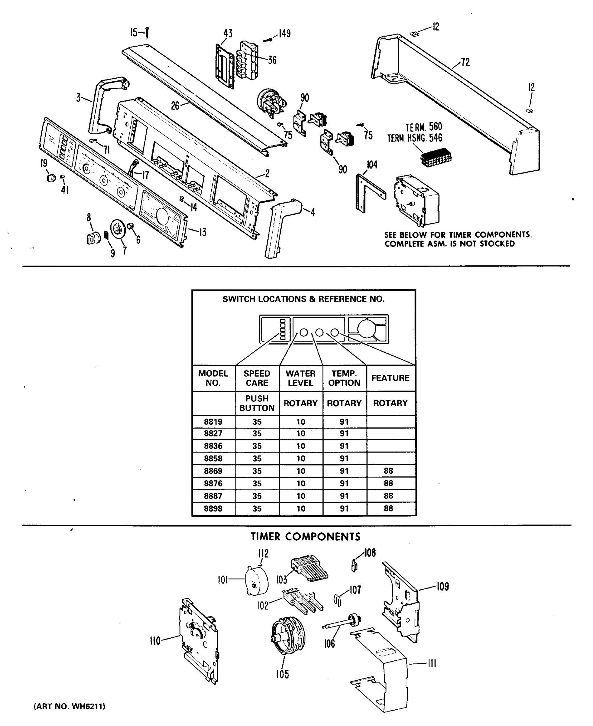 TIMER COMPONENTS