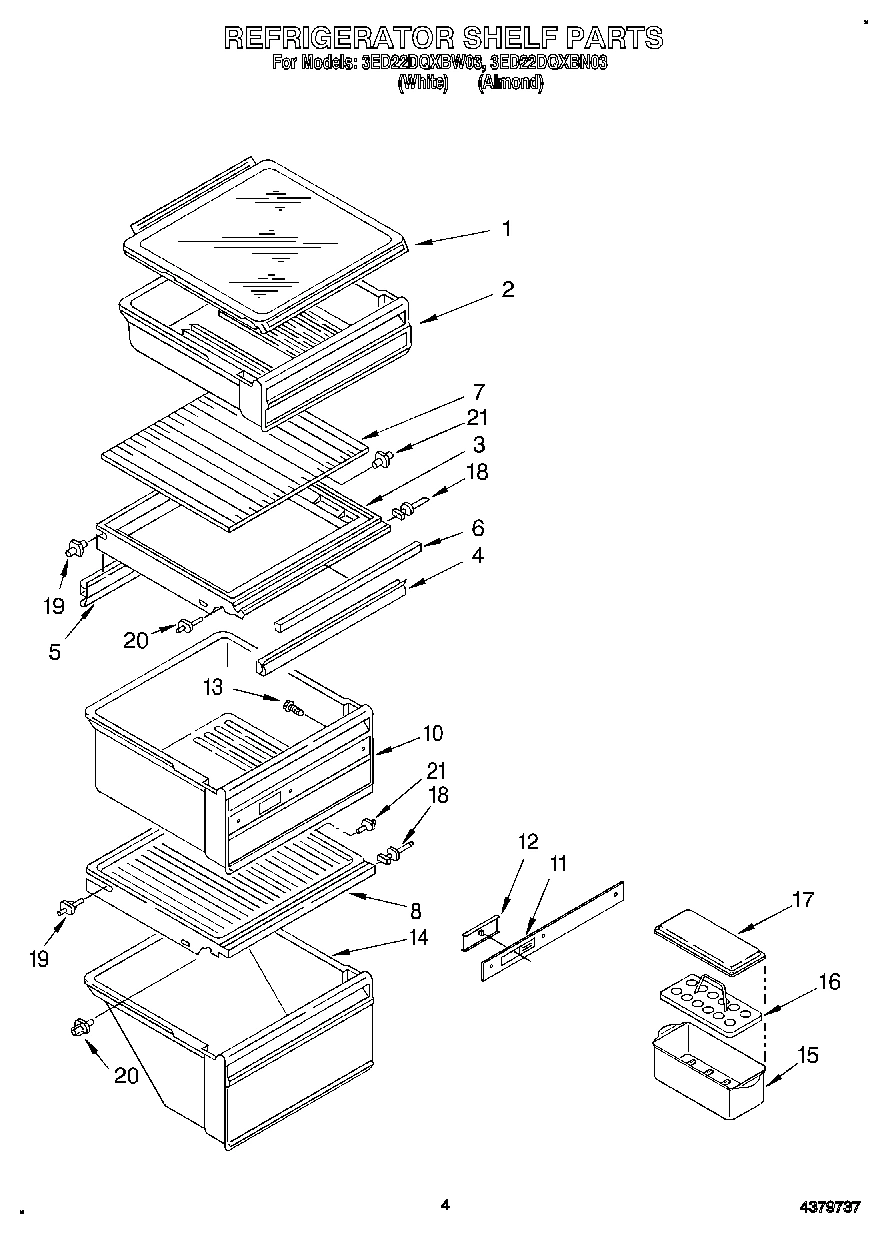 03 - REFRIGERATOR SHELF