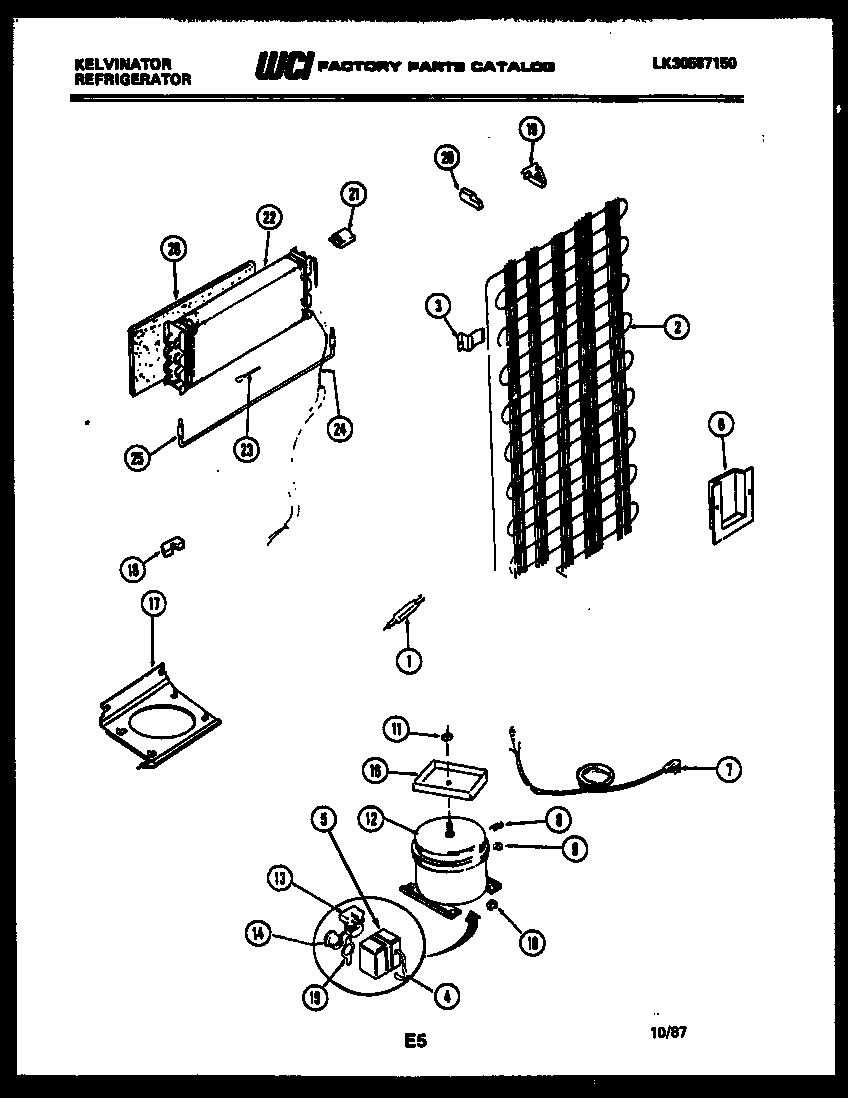 05 - SYSTEM AND AUTOMATIC DEFROST PARTS