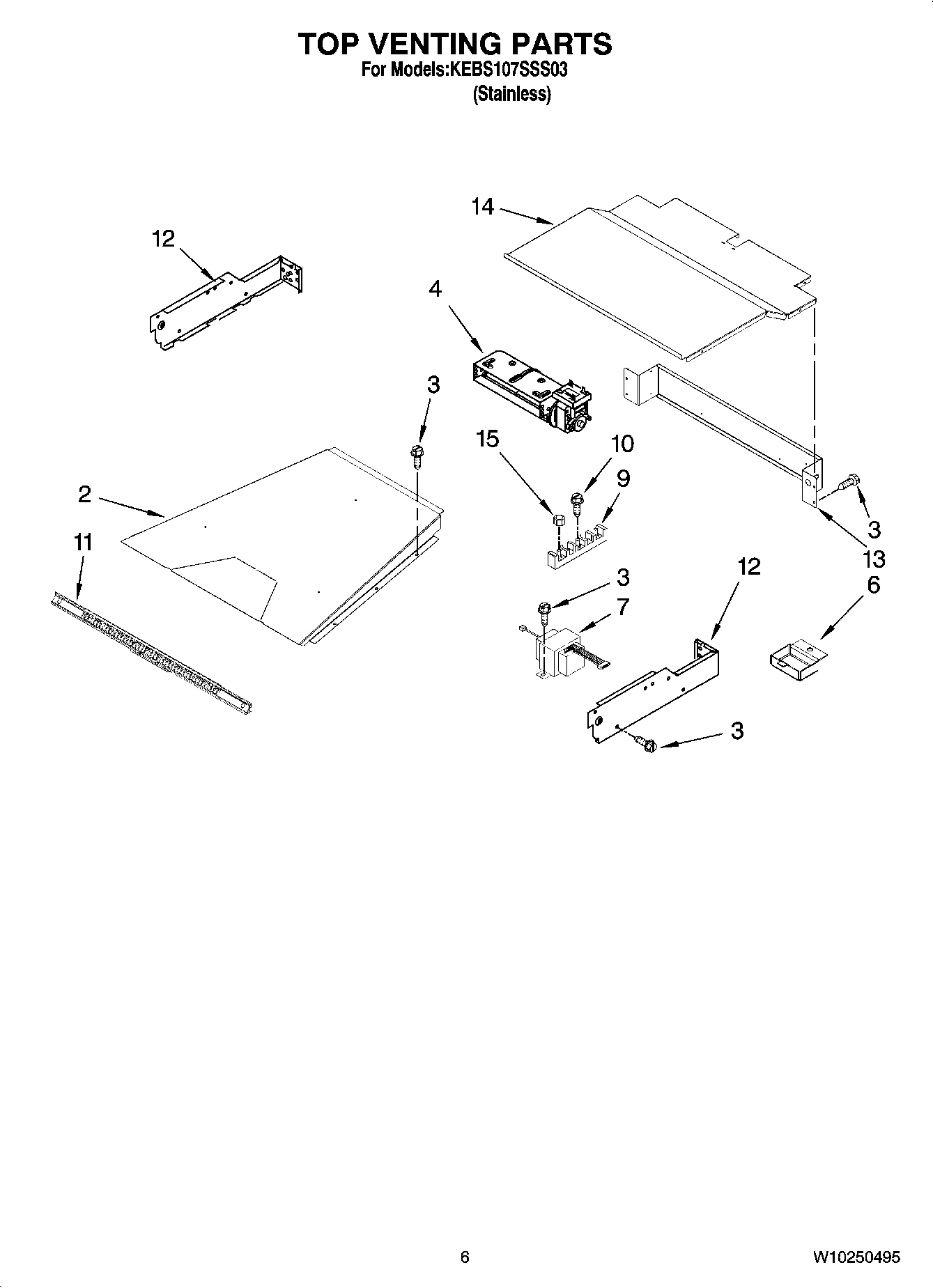 05 - TOP VENTING PARTS, OPTIONAL PARTS