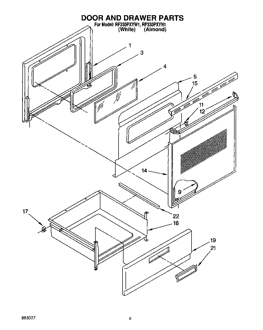 05 - DOOR AND DRAWER, LIT/OPTIONAL