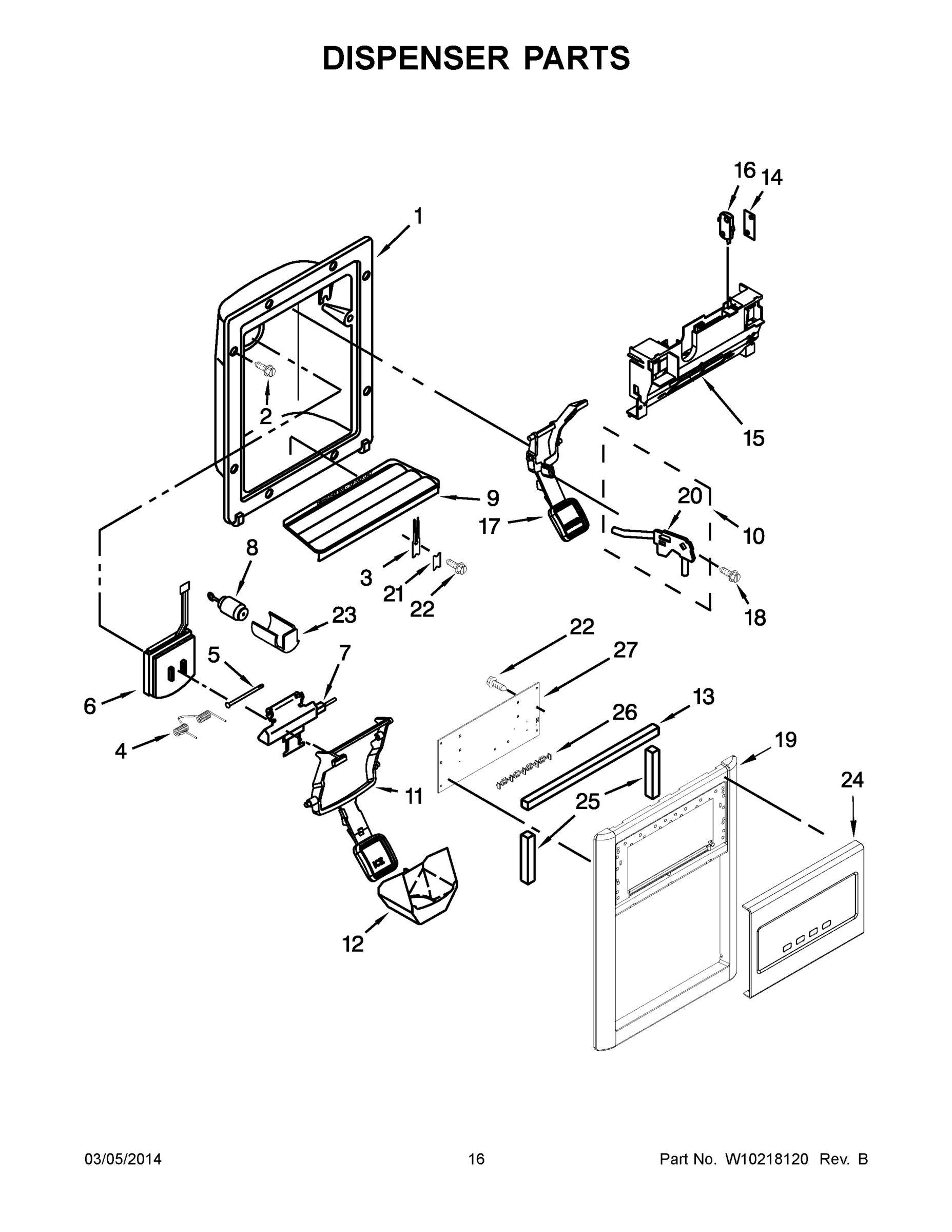 09 - DISPENSER PARTS