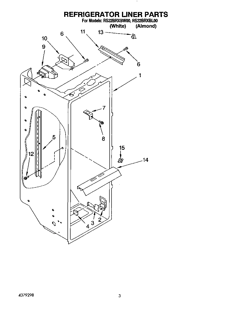 02 - REFRIGERATOR LINER