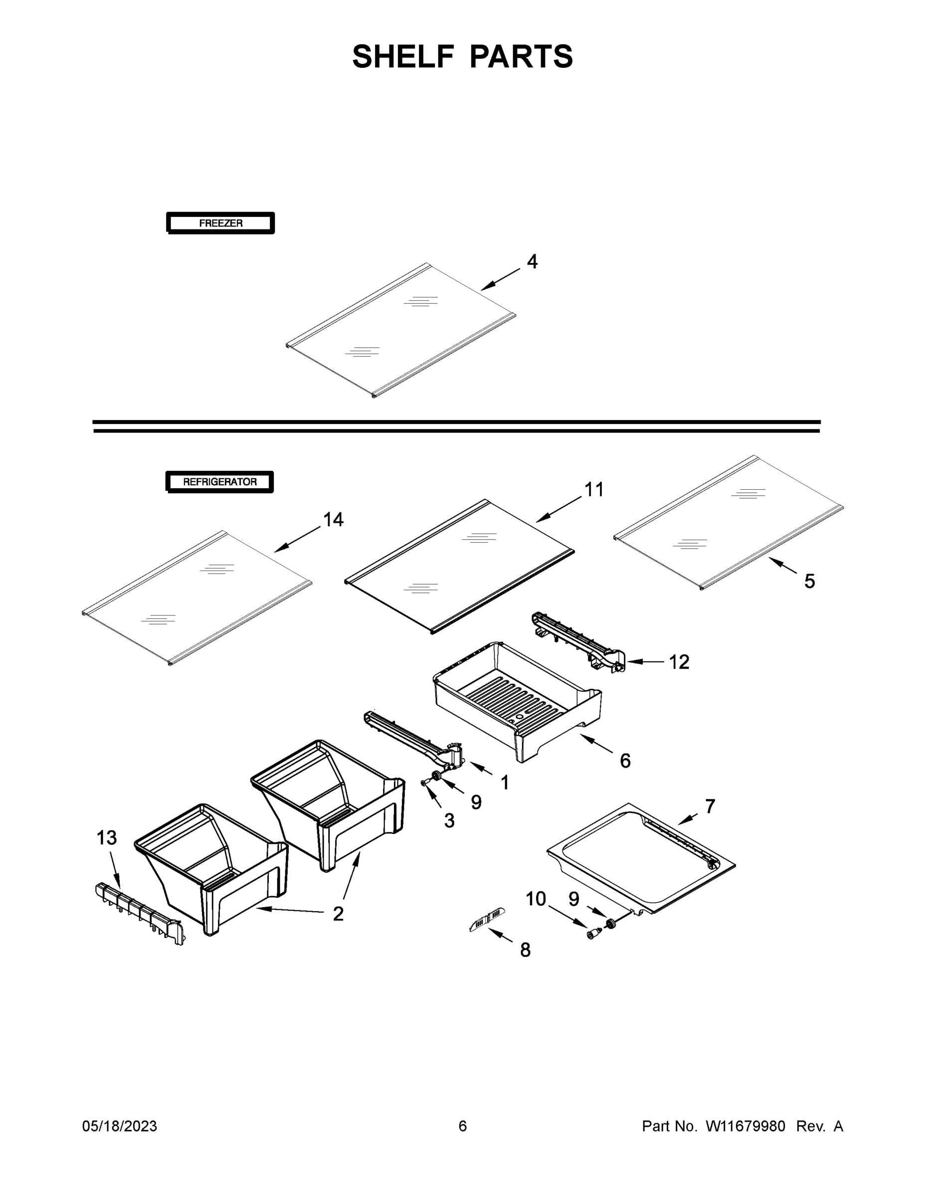 04 - SHELF PARTS