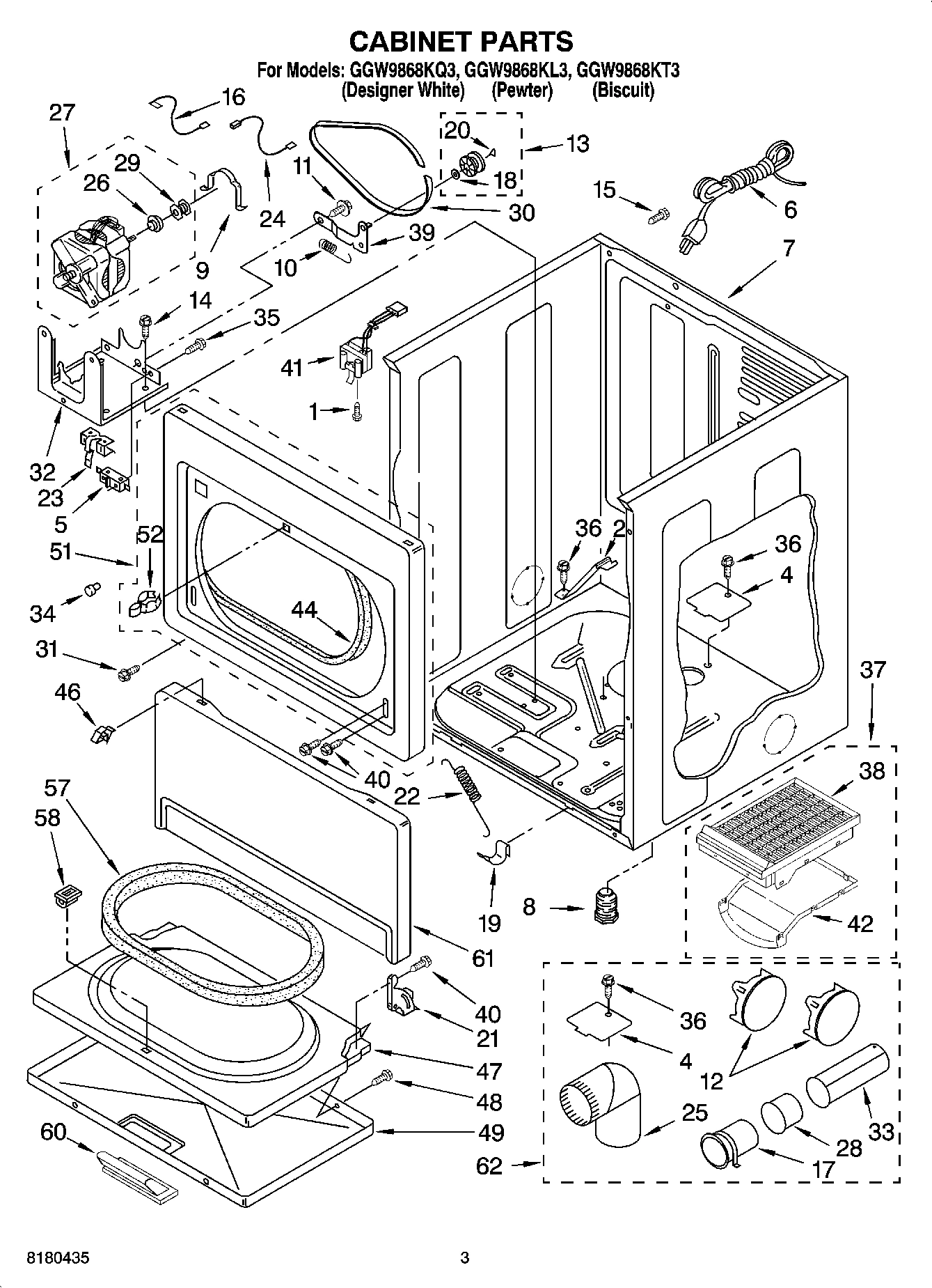 02 - CABINET PARTS